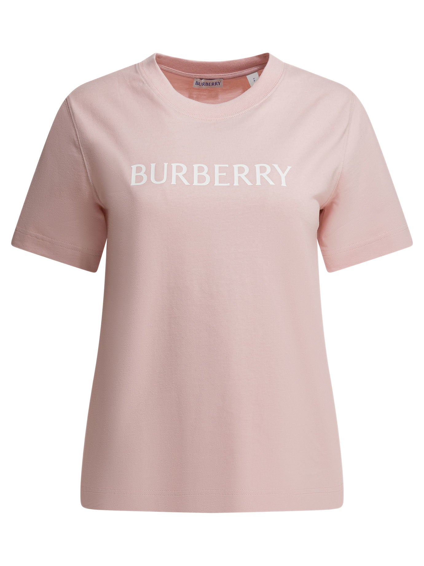 Burberry Cotton T-Shirt With Logo