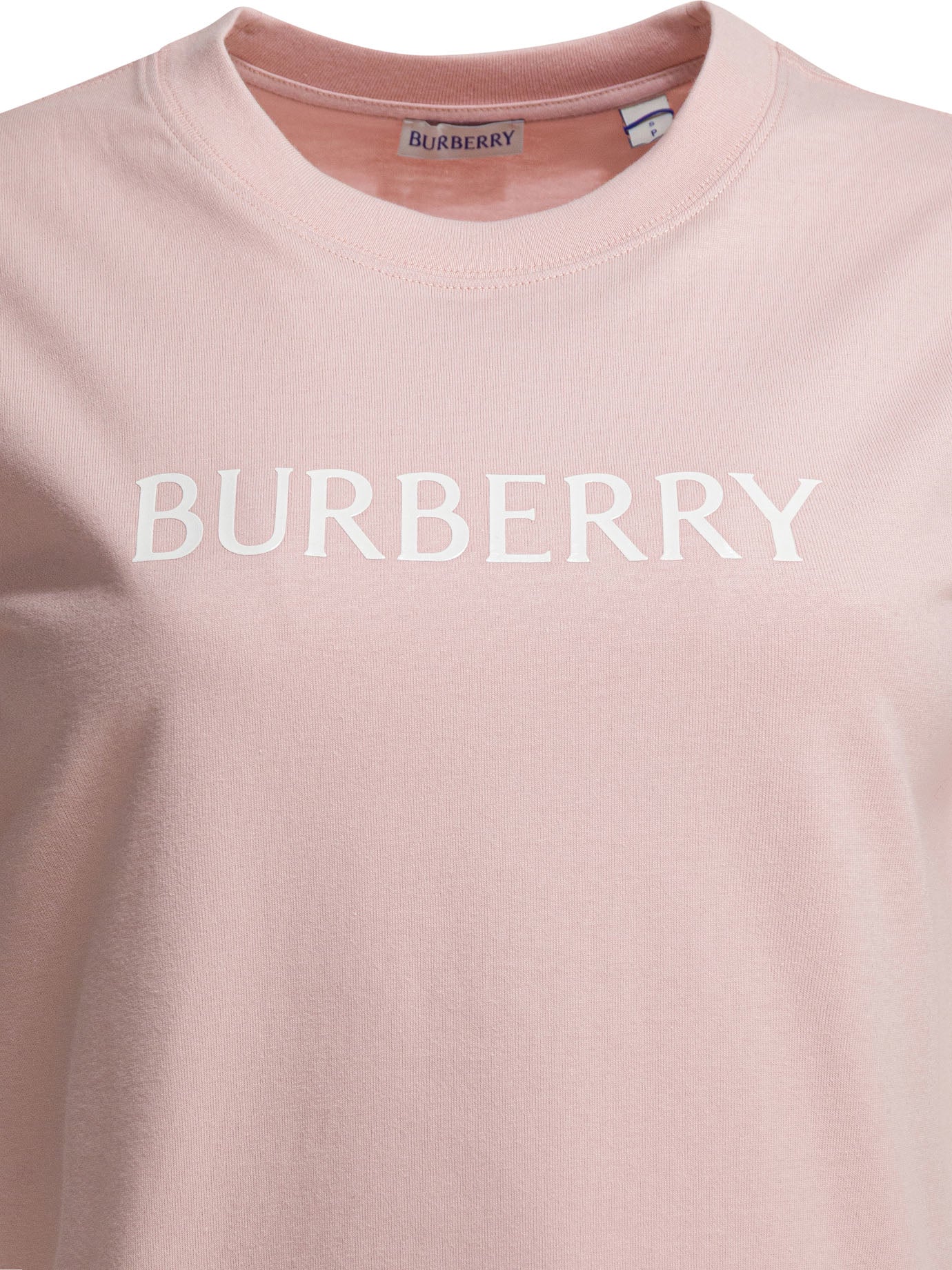 Burberry Cotton T-Shirt With Logo