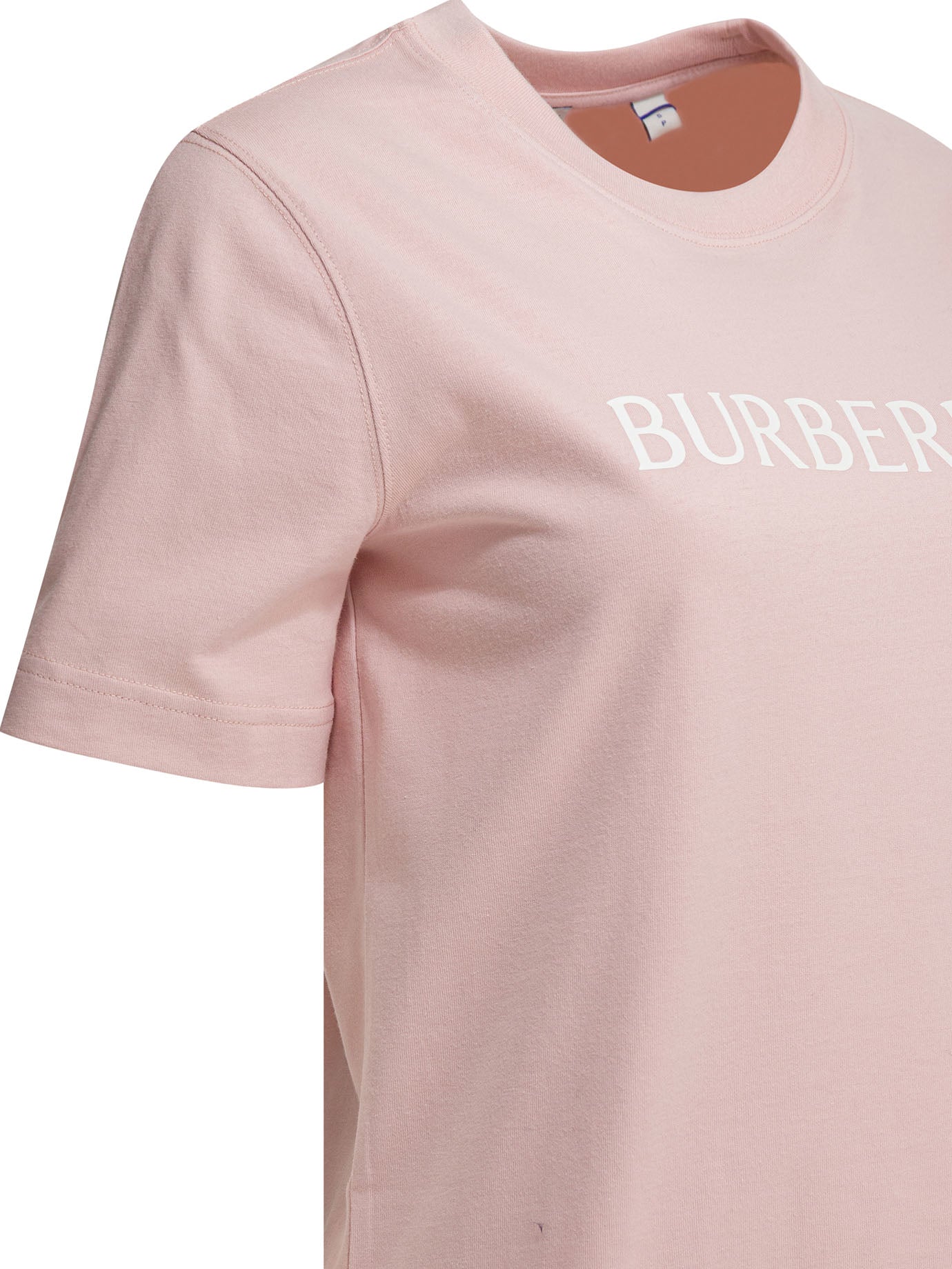 Burberry Cotton T-Shirt With Logo