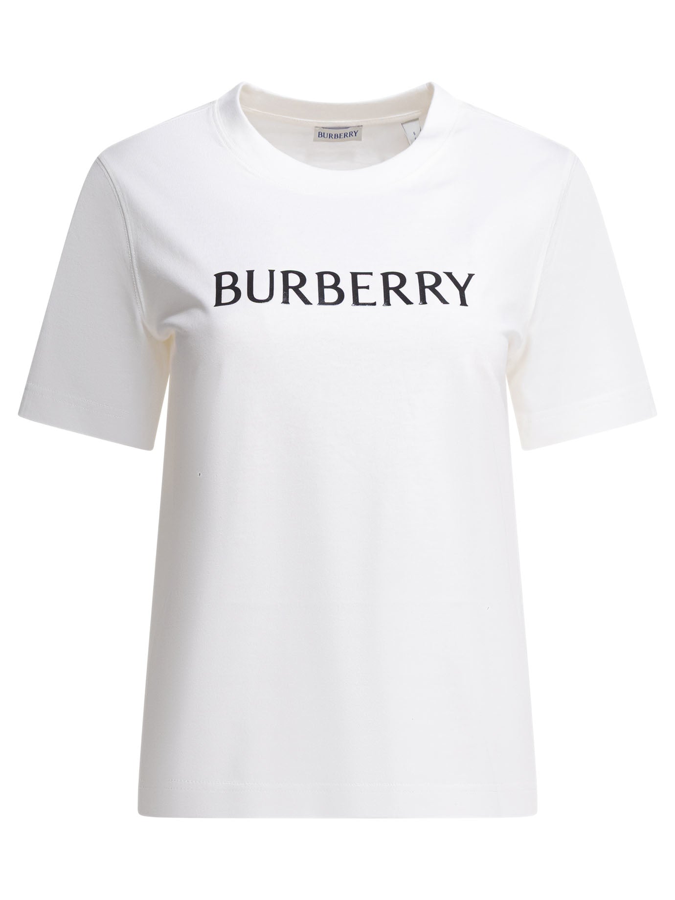 Burberry Cotton T-Shirt With Logo