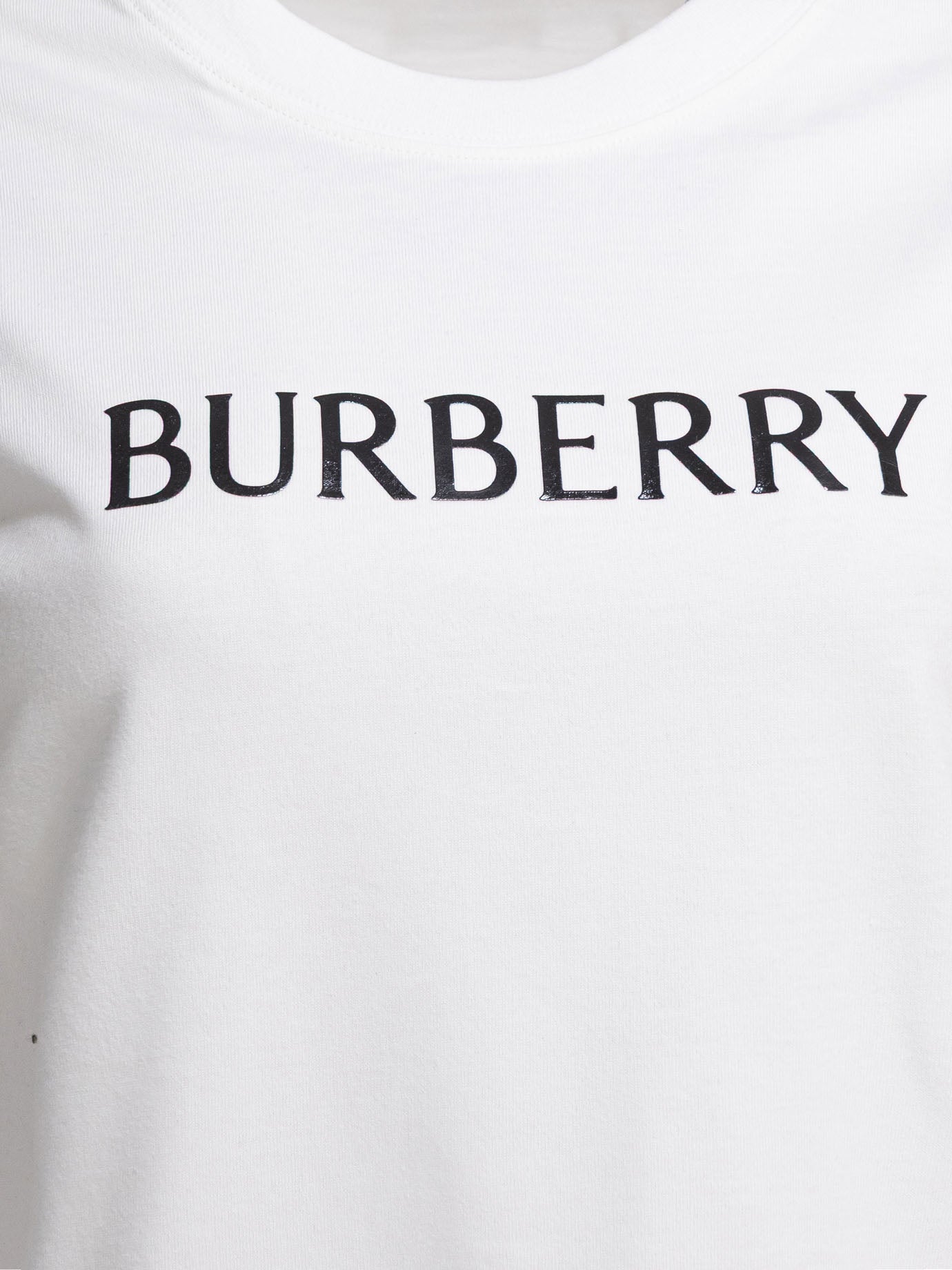 Burberry Cotton T-Shirt With Logo