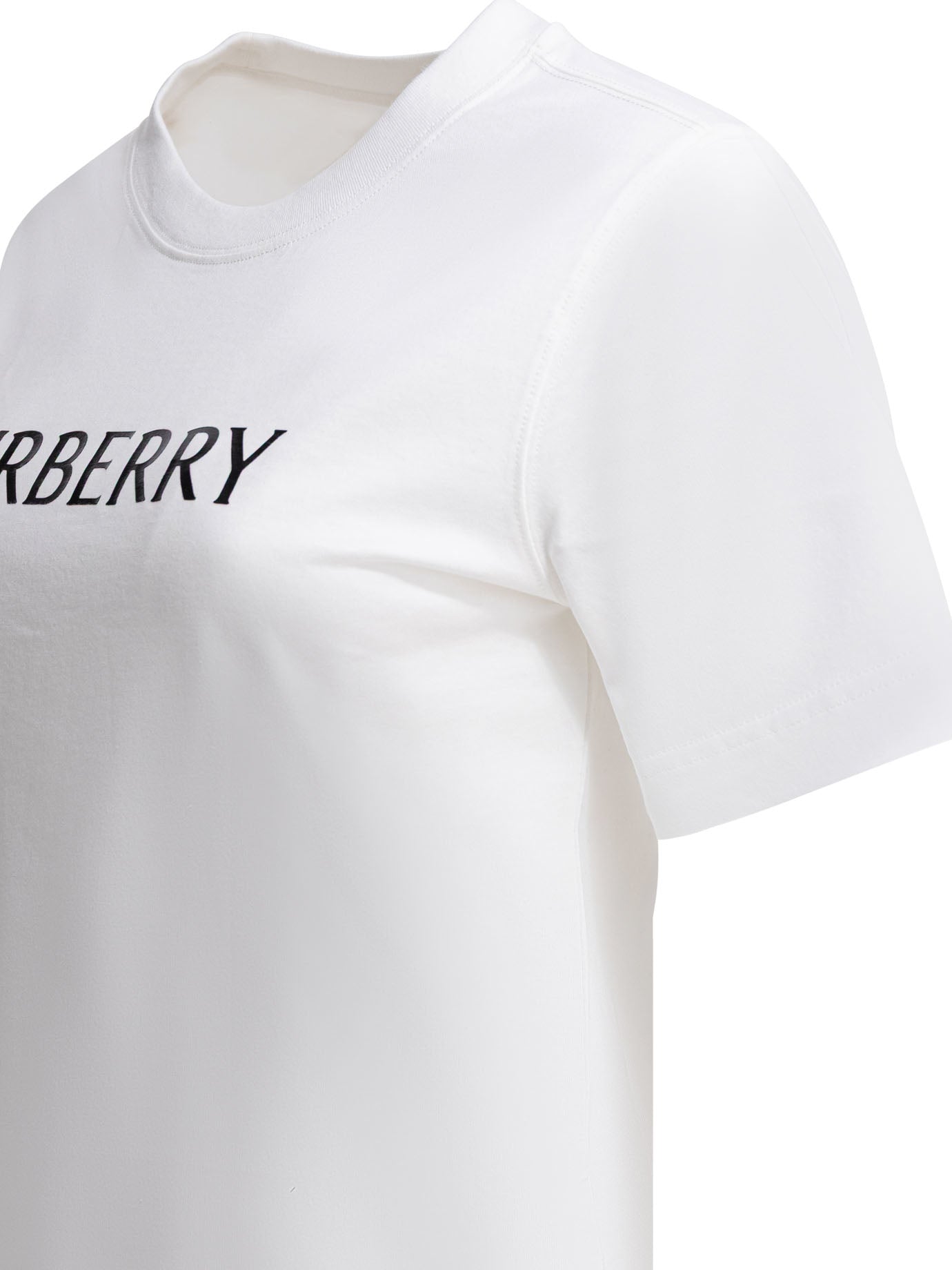 Burberry Cotton T-Shirt With Logo