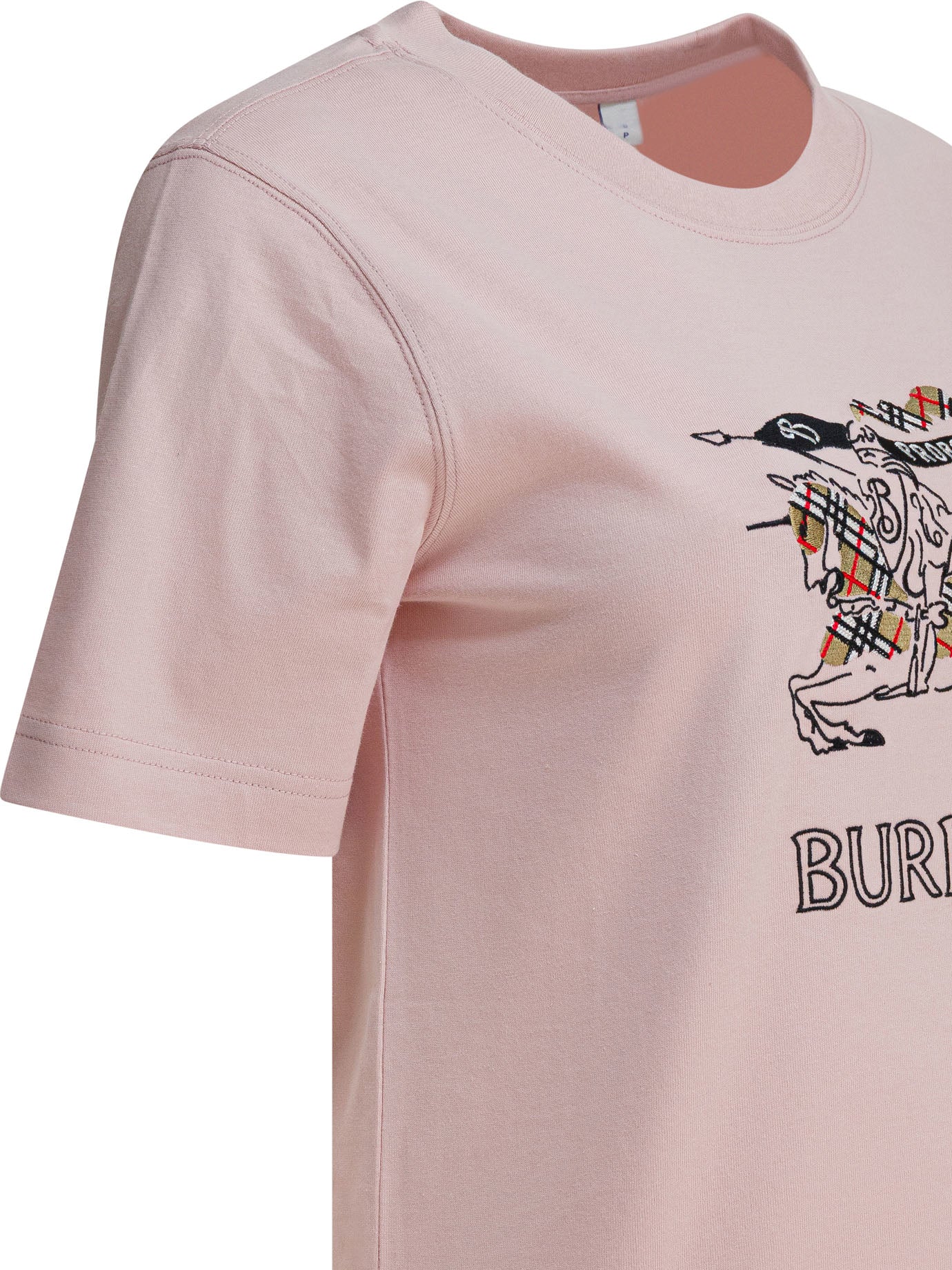 Burberry Cotton  T-Shirt With Ekd