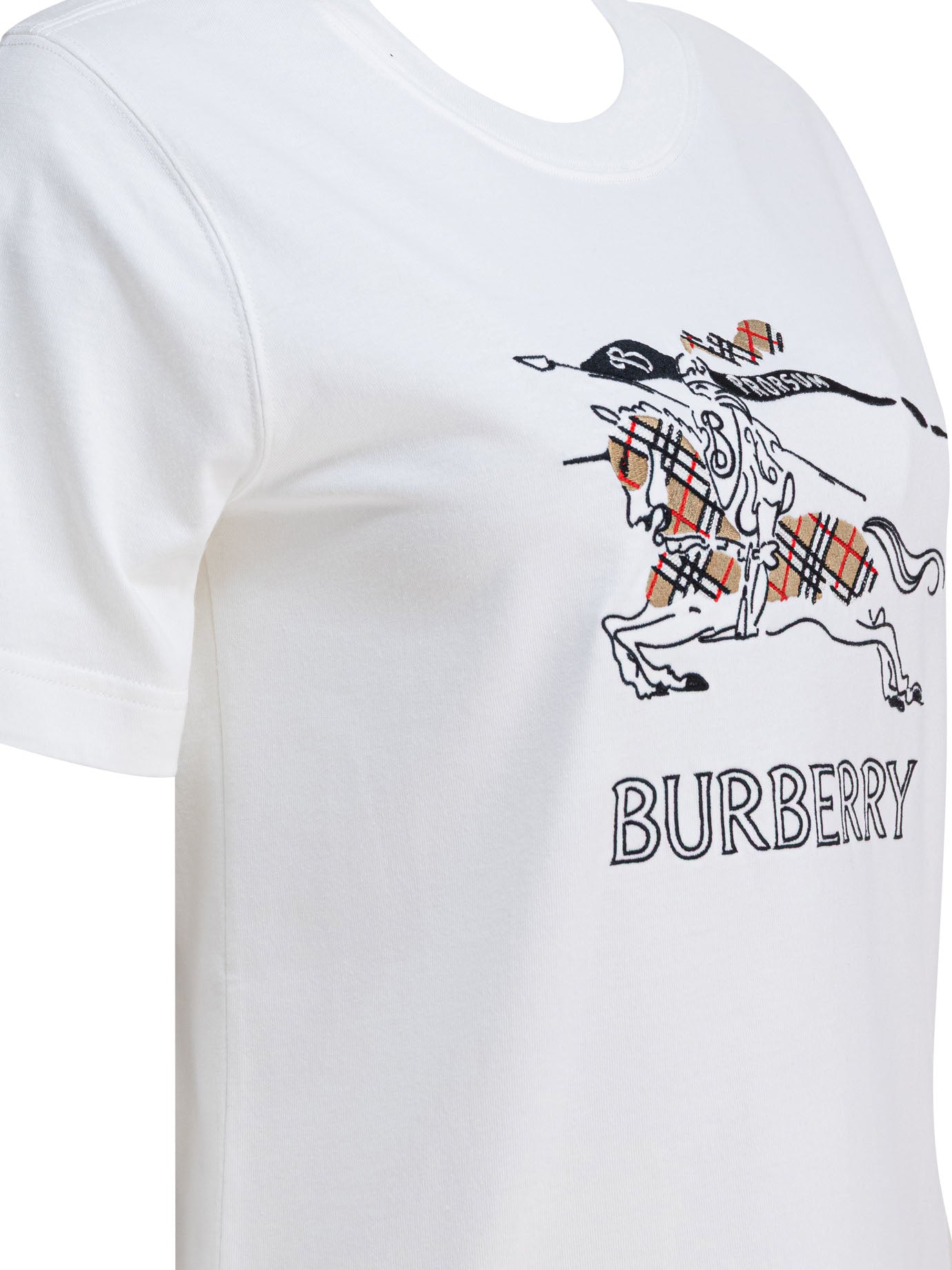 Burberry Cotton T-Shirt With Ekd