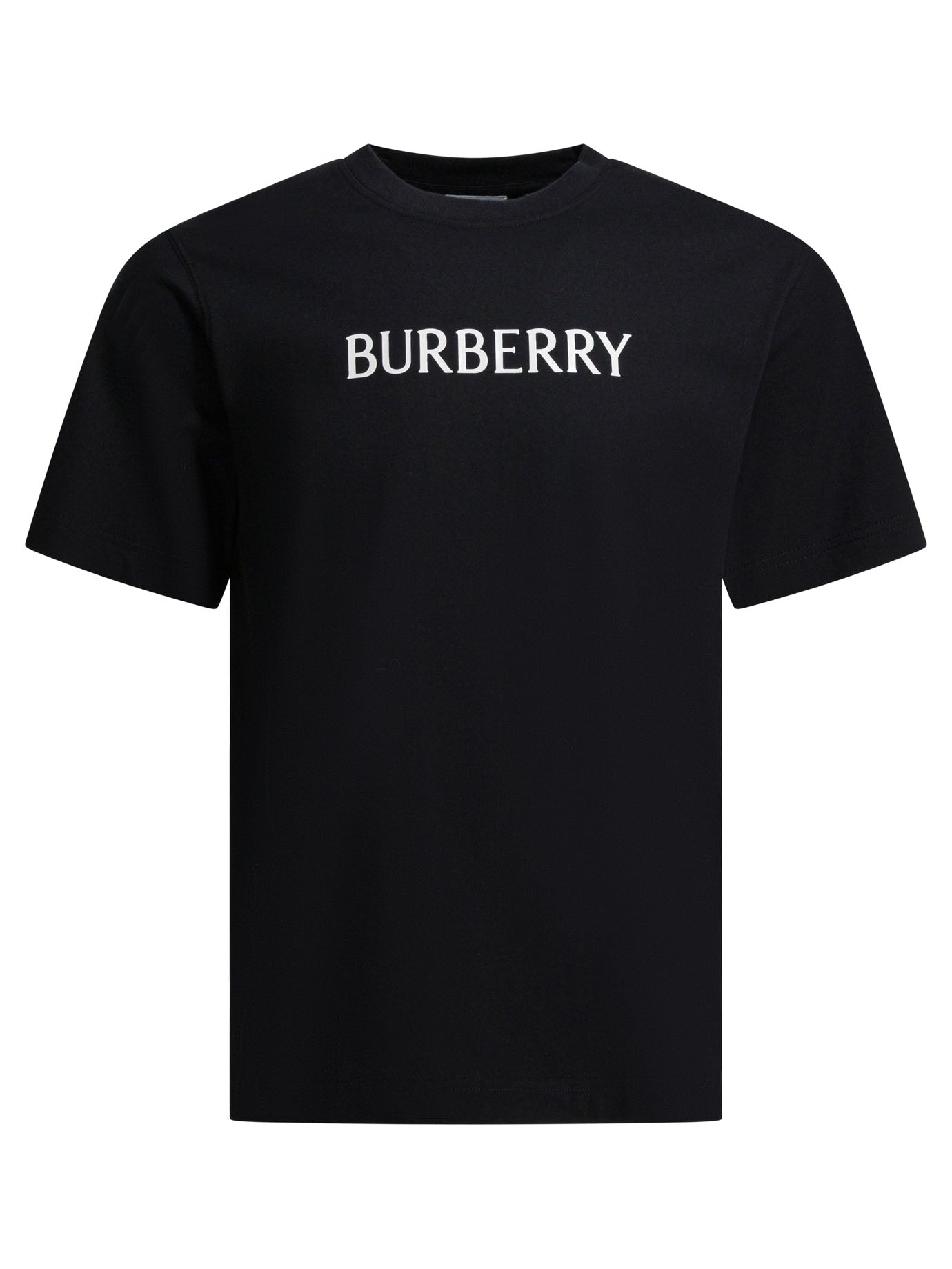 Burberry Cotton T-Shirt With Logo