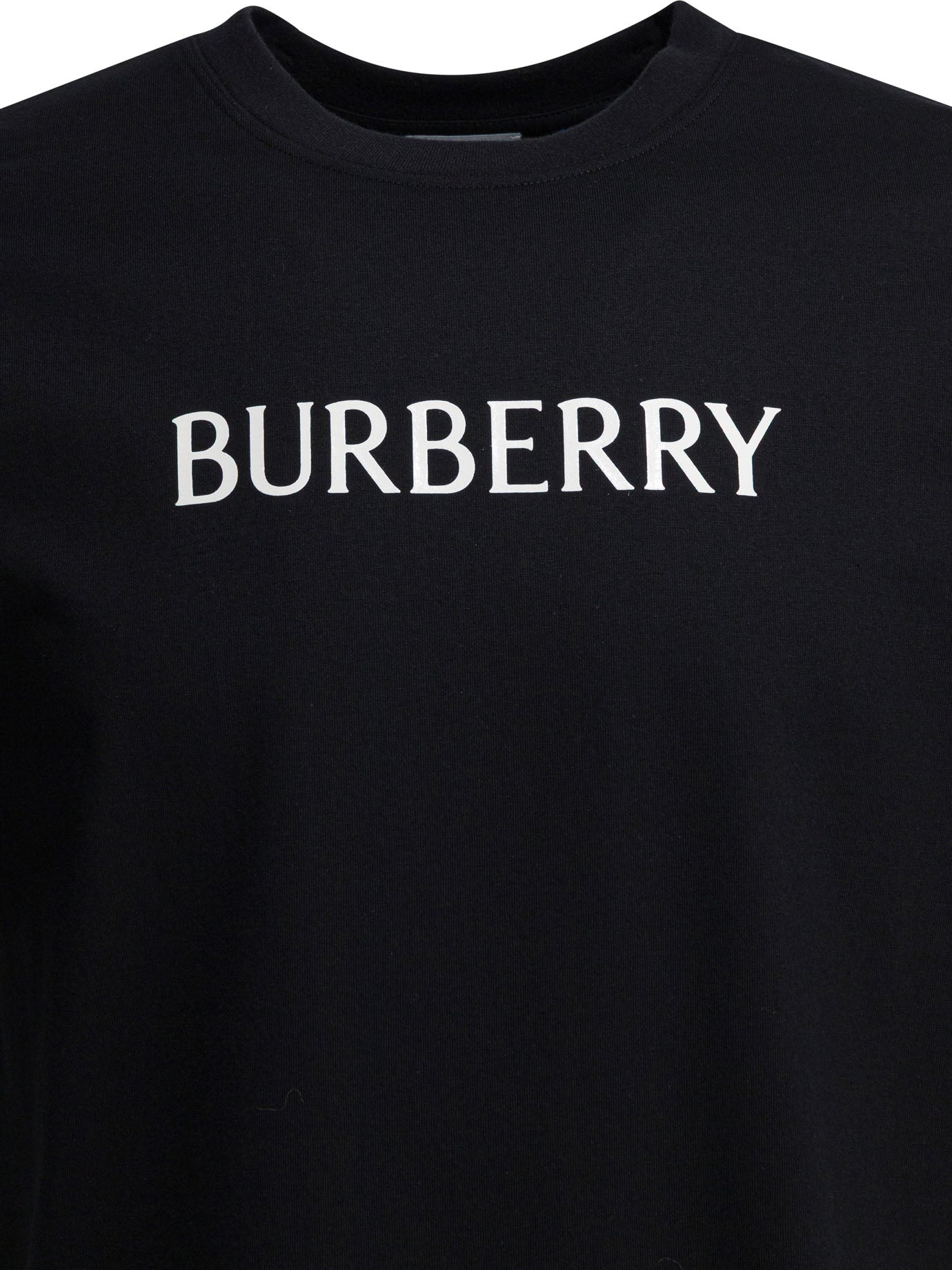 Burberry Cotton T-Shirt With Logo