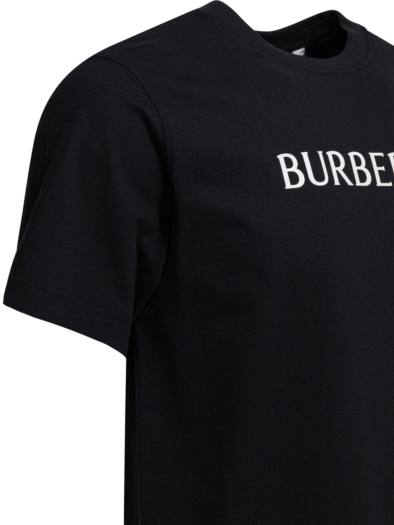 Burberry Cotton T-Shirt With Logo
