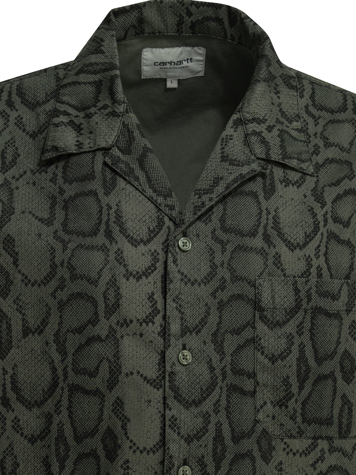 Carhartt WIP Snake Camo Casual Shirt