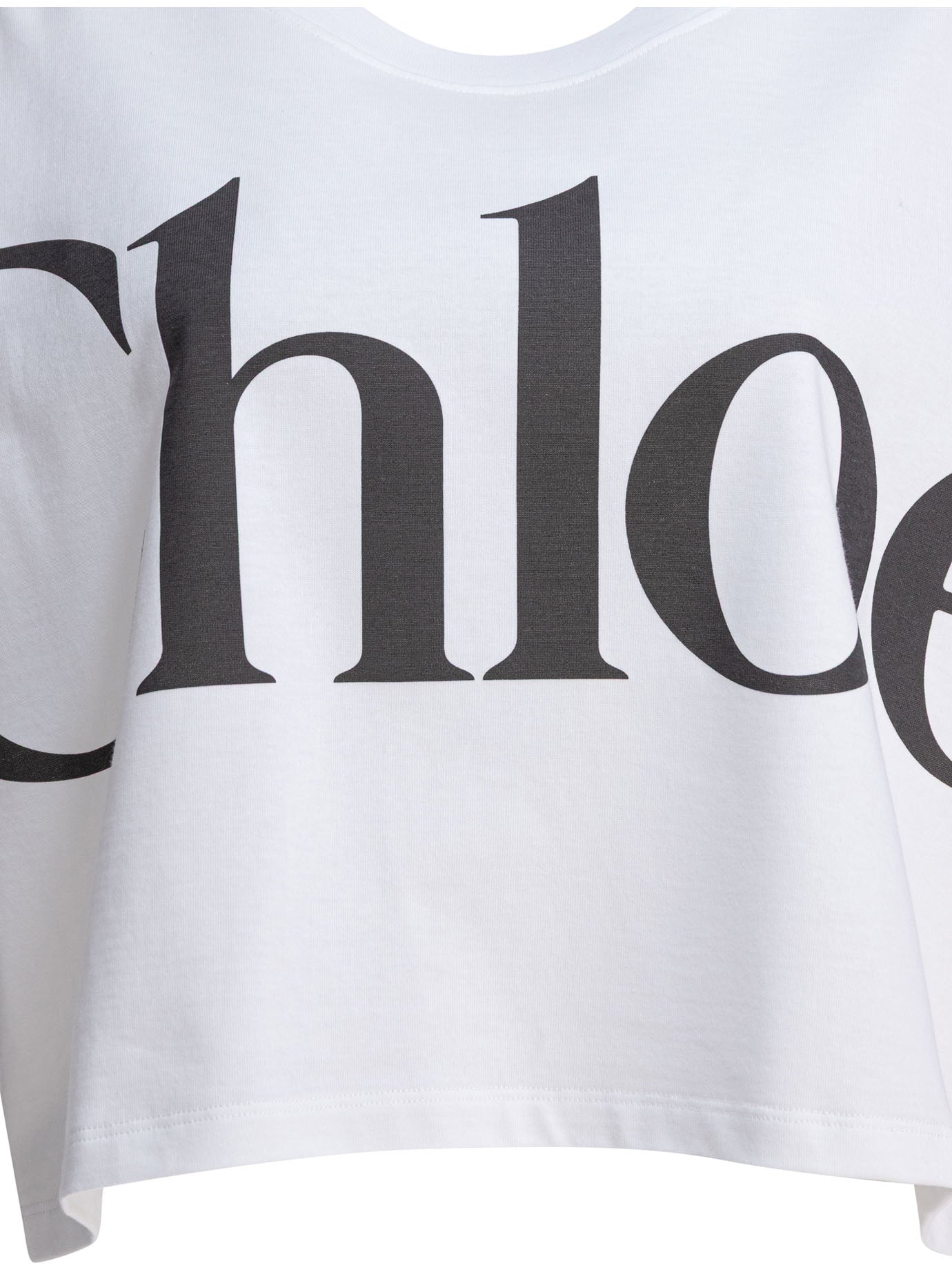 Chloé Boxy T-Shirt In Cotton Jersey