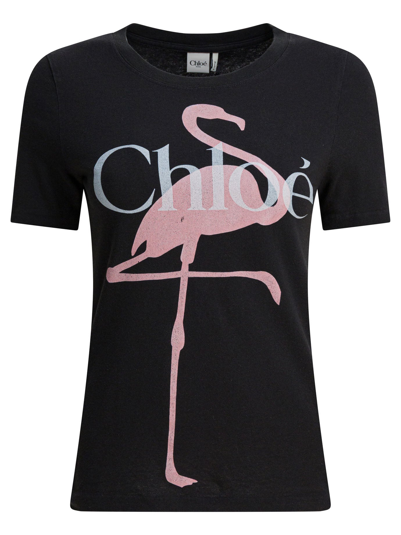 Chloé Cotton T-Shirt With Logo
