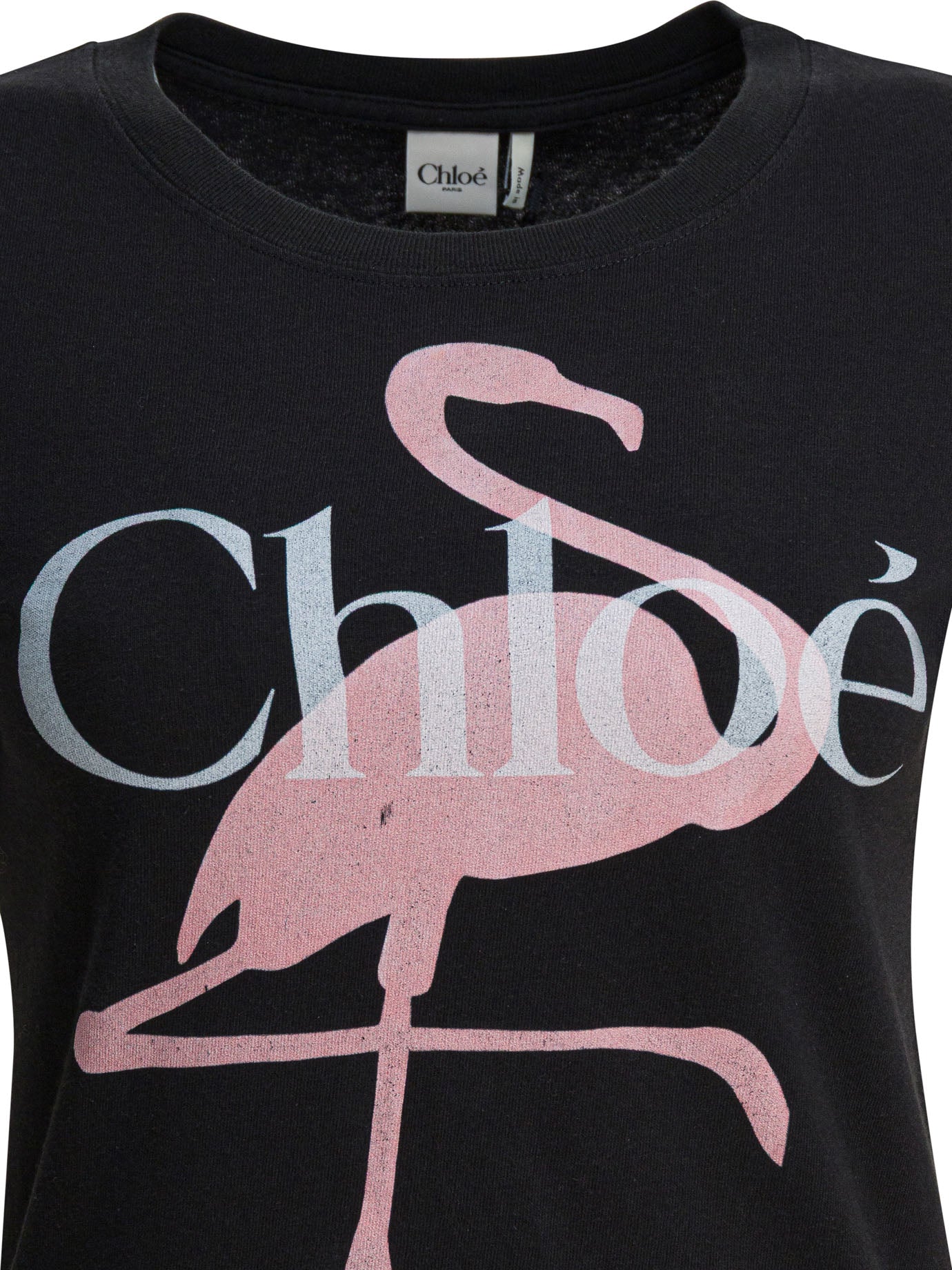 Chloé Cotton T-Shirt With Logo