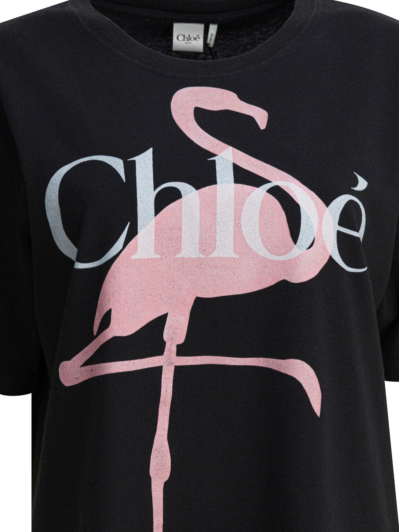 Chloé Cotton T-Shirt With Logo