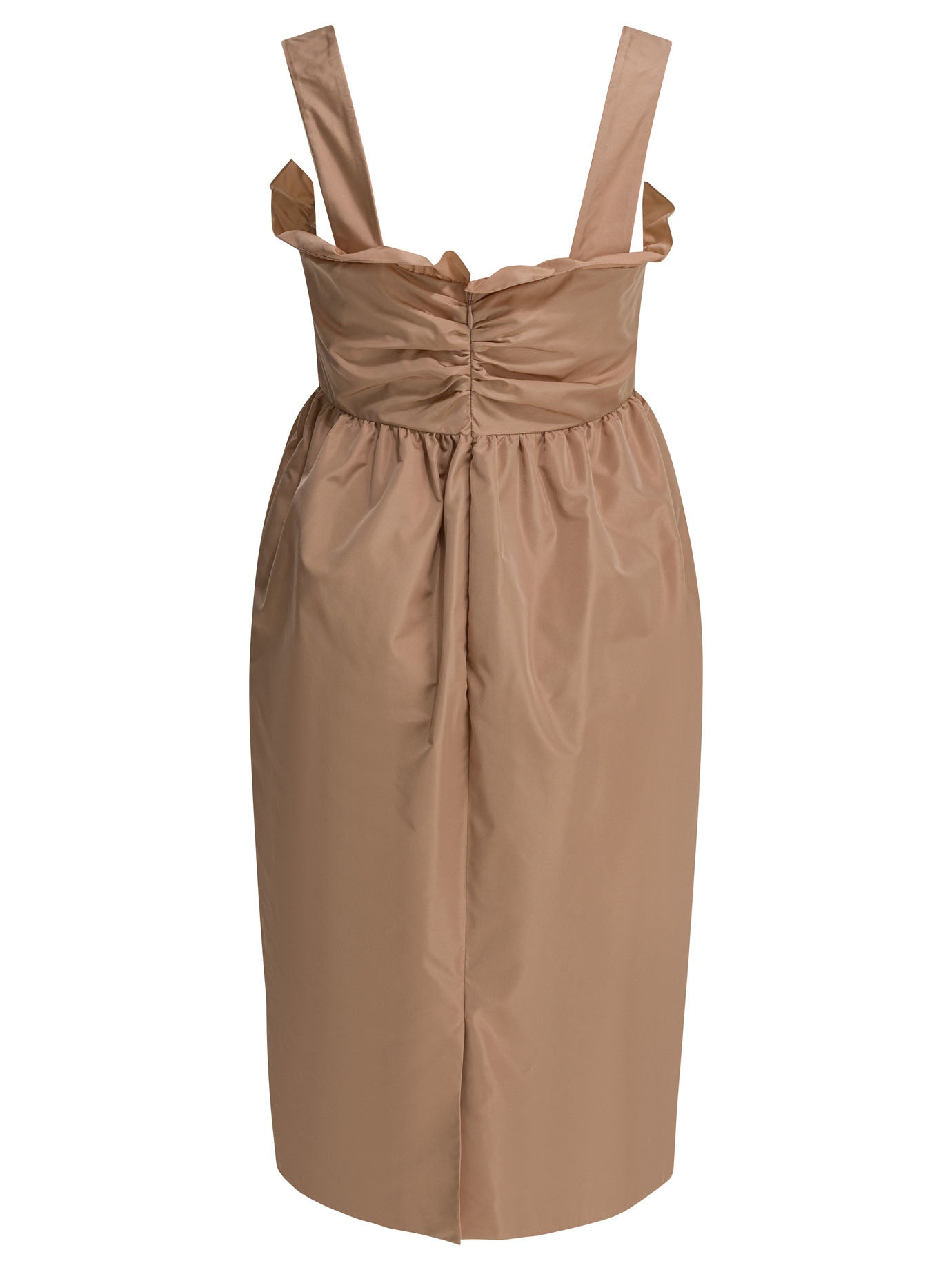 Chloé Balloon Dress In Silk Blend