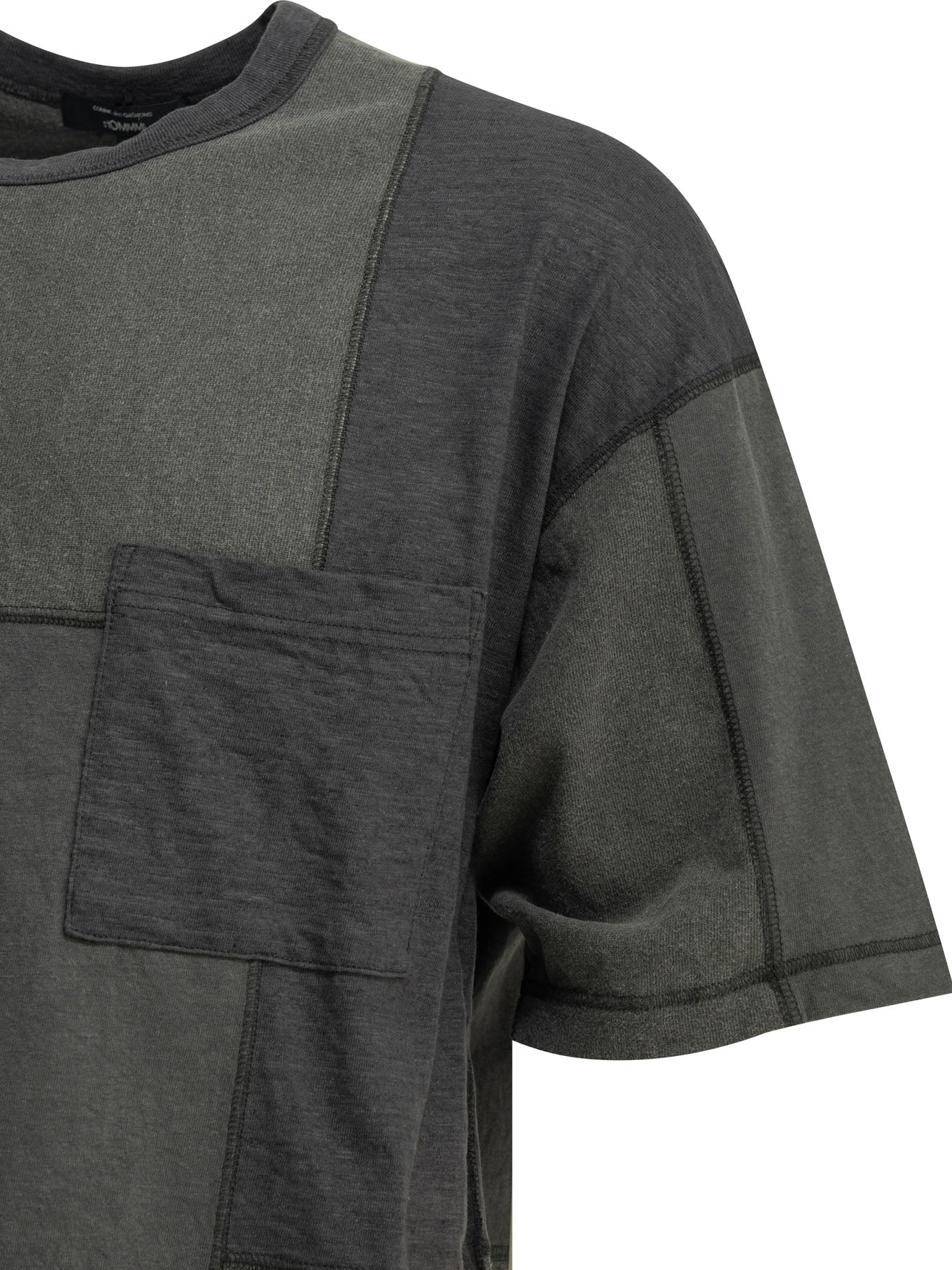 Comme Des Garçons Homme Patchwork Crewneck T-Shirt