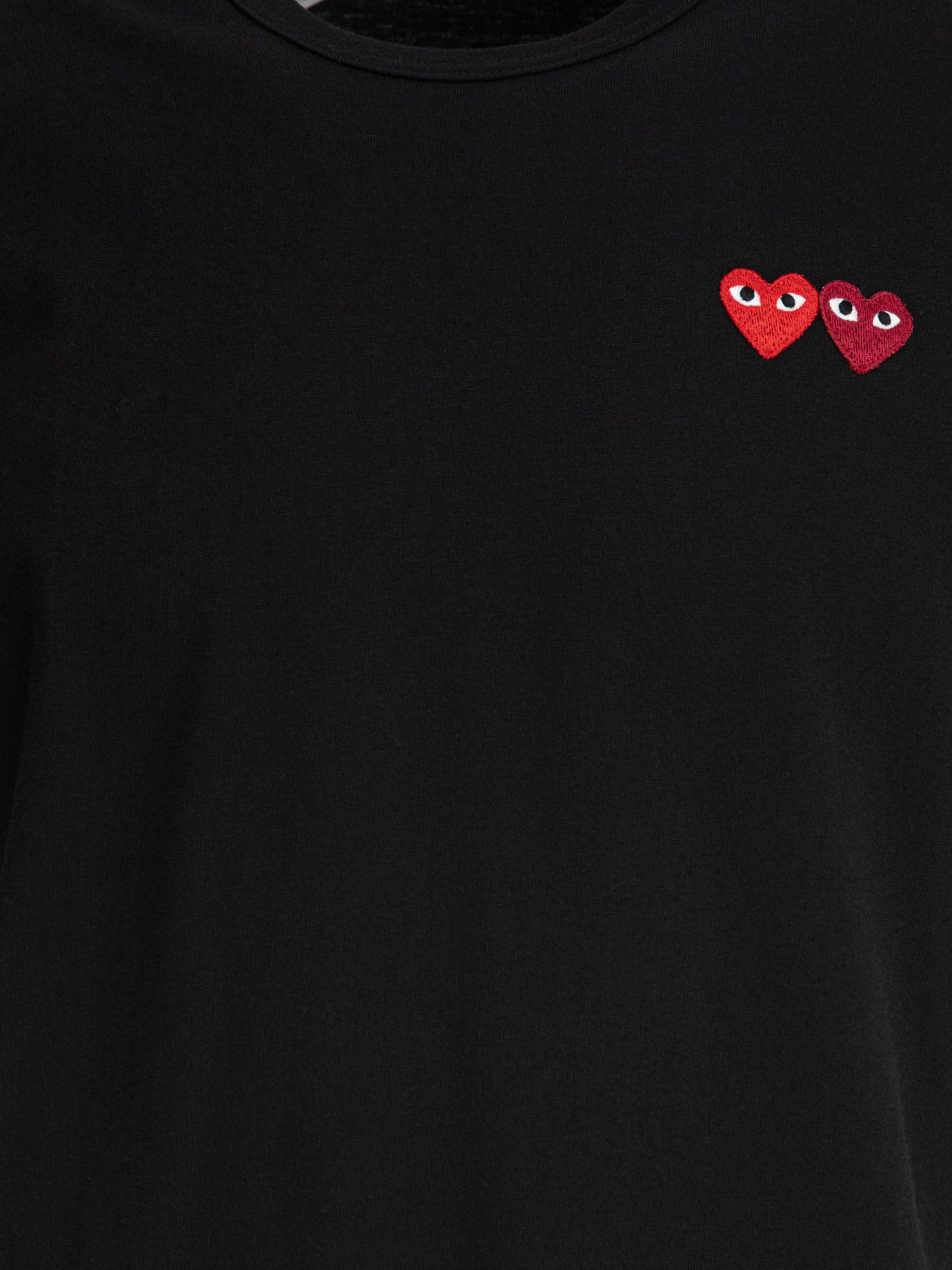Comme Des Garçons Play Double Heart Crewneck T-Shirt
