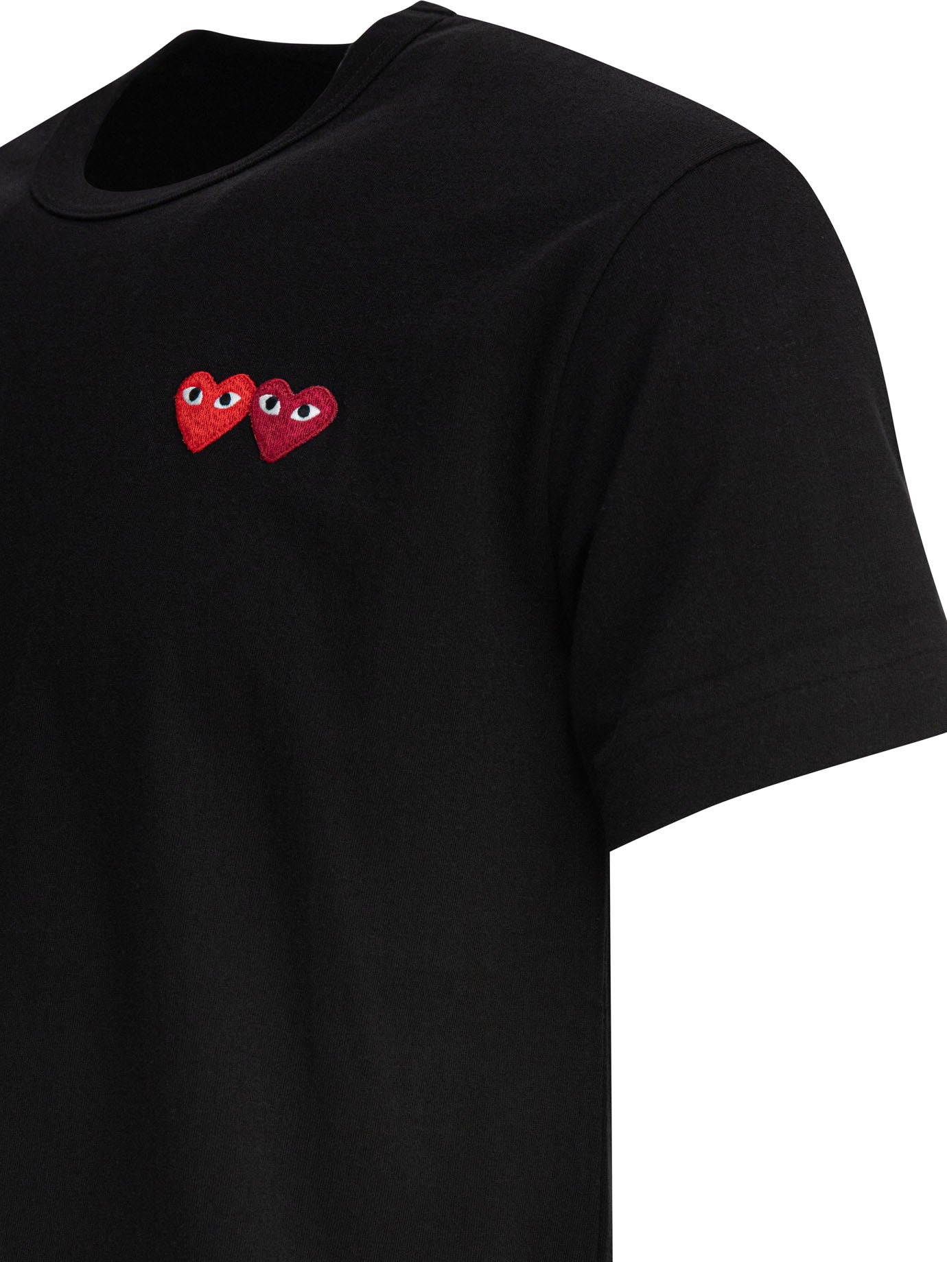 Comme Des Garçons Play Double Heart Crewneck T-Shirt