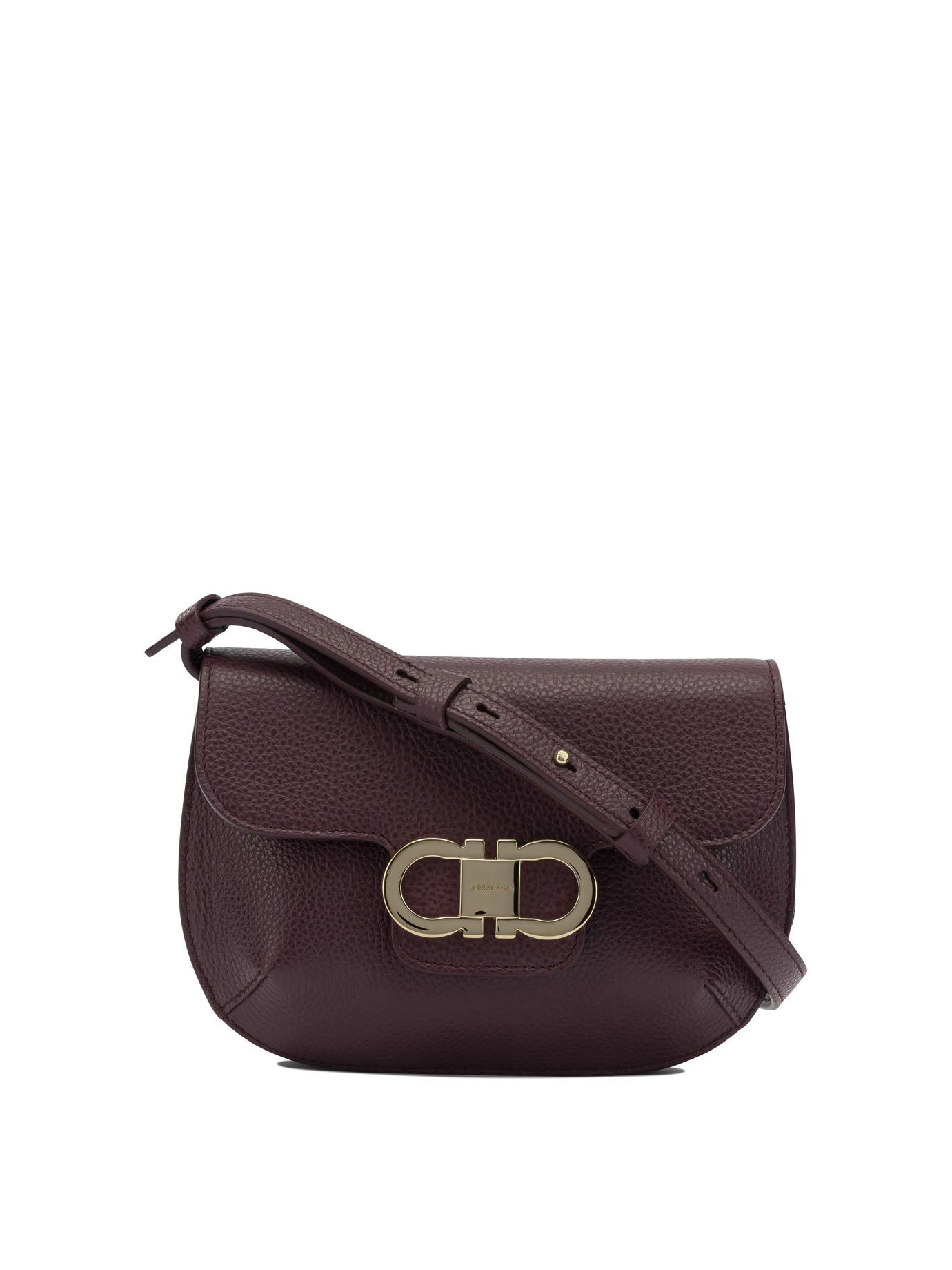 Ferragamo Double Gancini Small Shoulder Bag