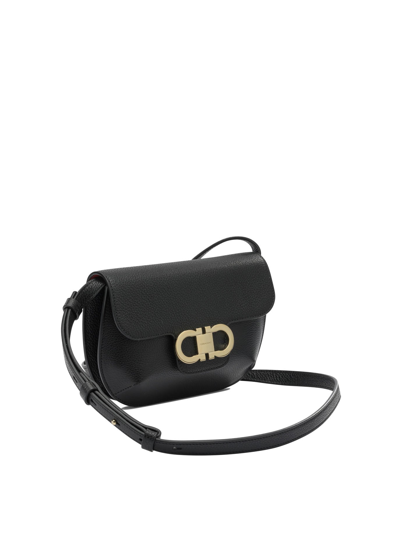 Ferragamo Double Gancini Small Shoulder Bag