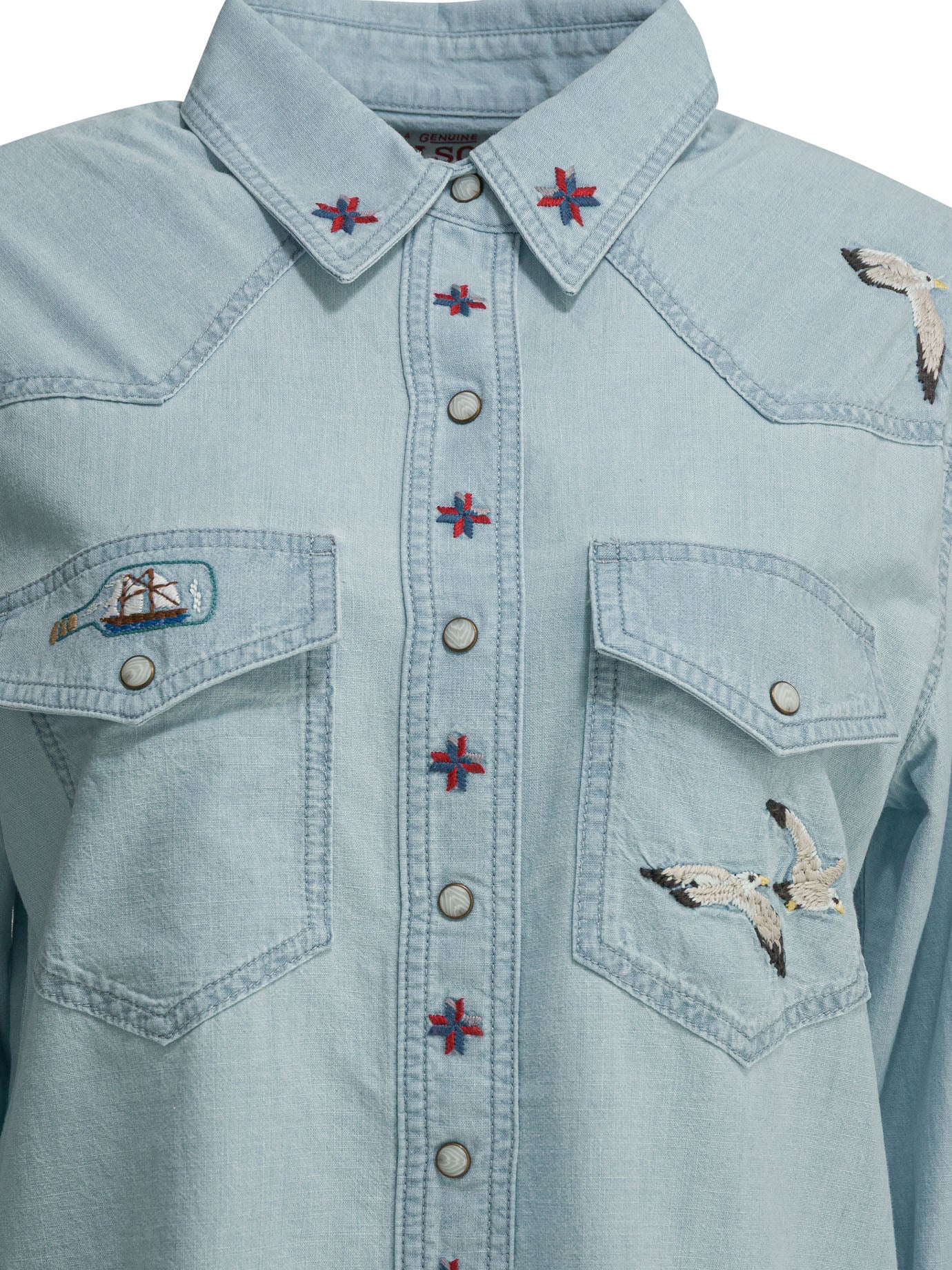 Filson Embroidered Western Casual Shirt