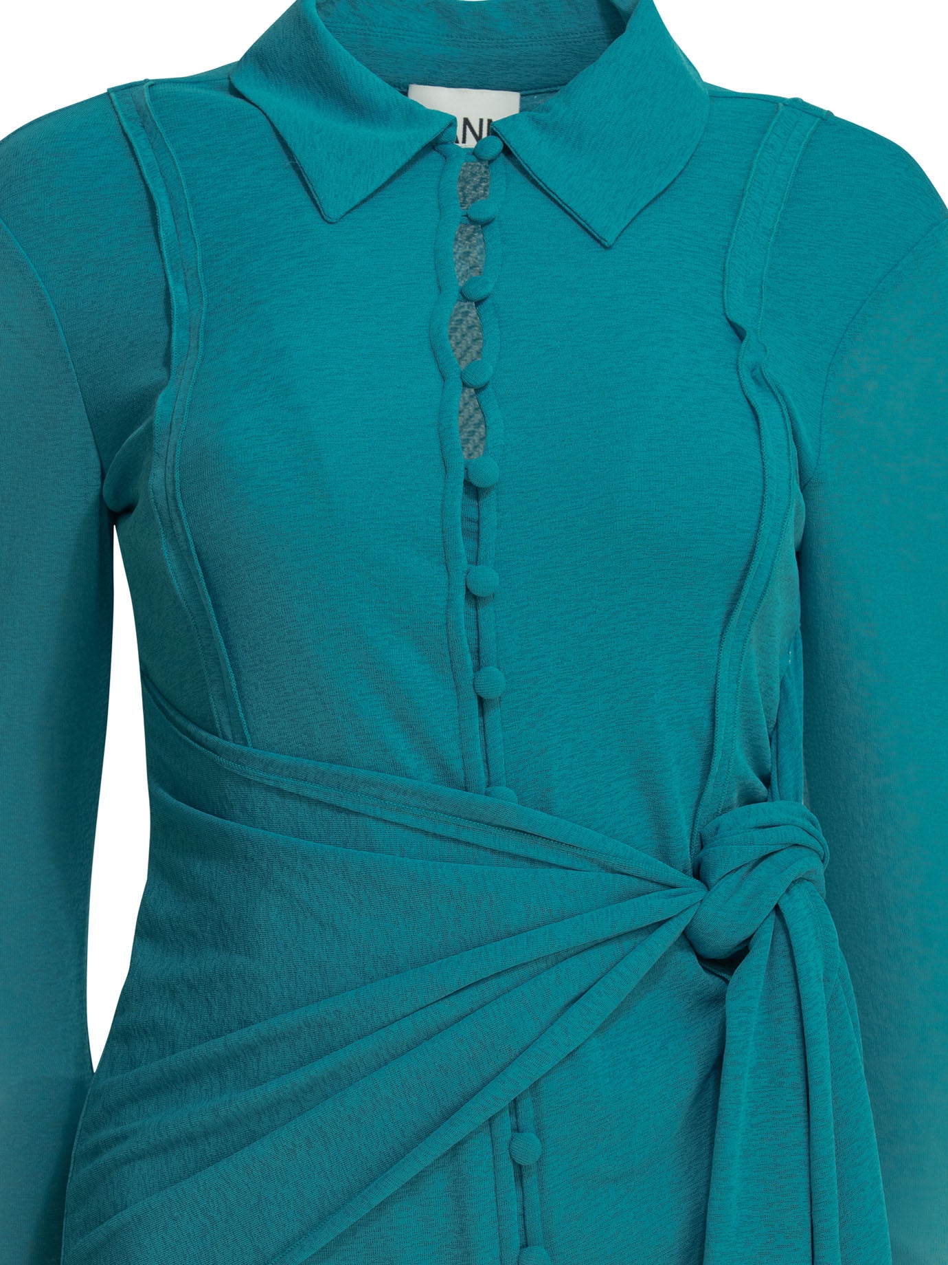 Ganni Short Chemise Dress