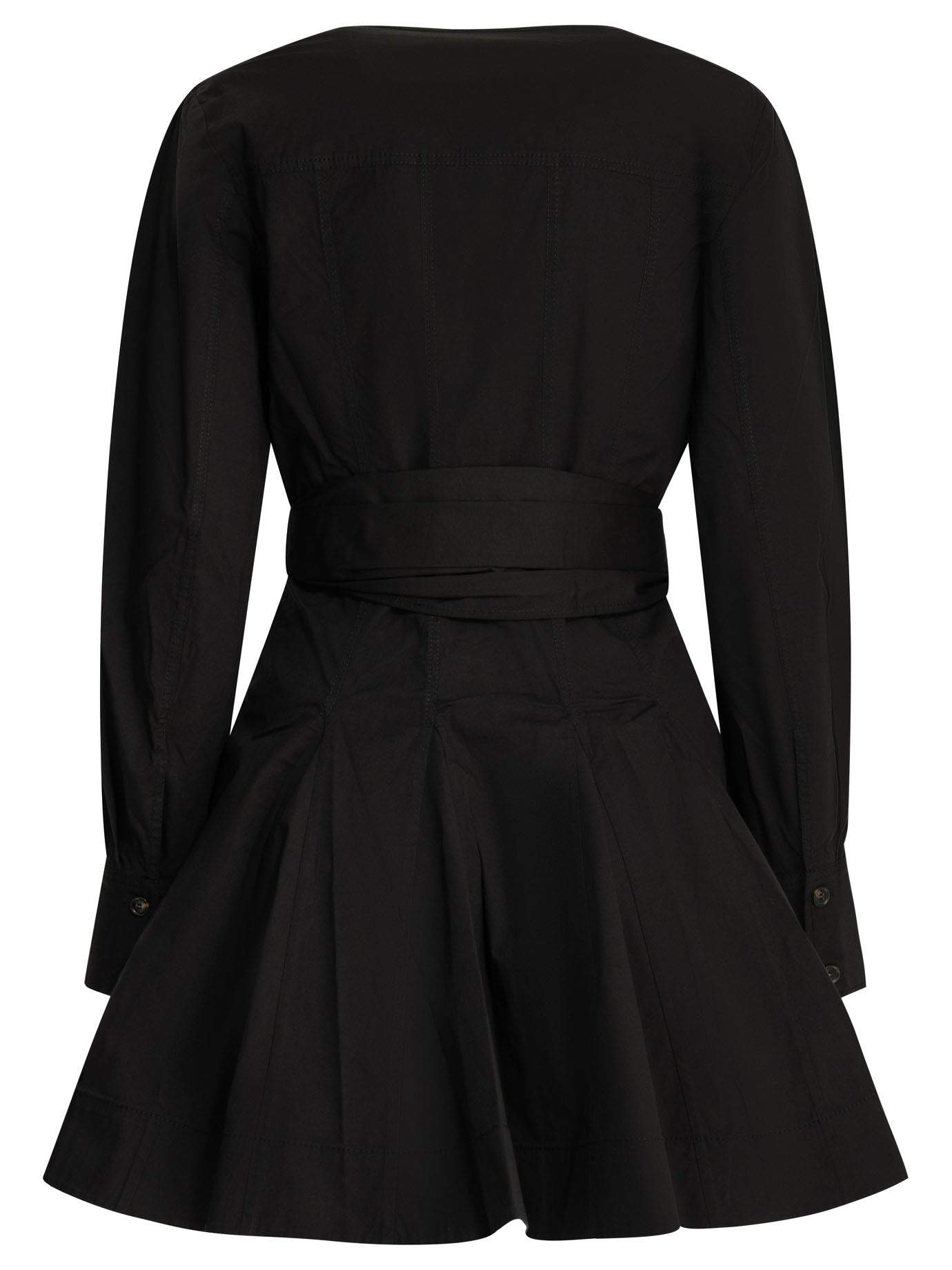 Ganni Short Chemise Dress
