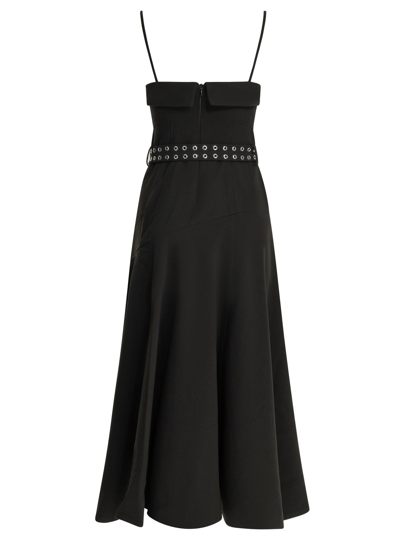 Ganni Asymmetrical Long Dress