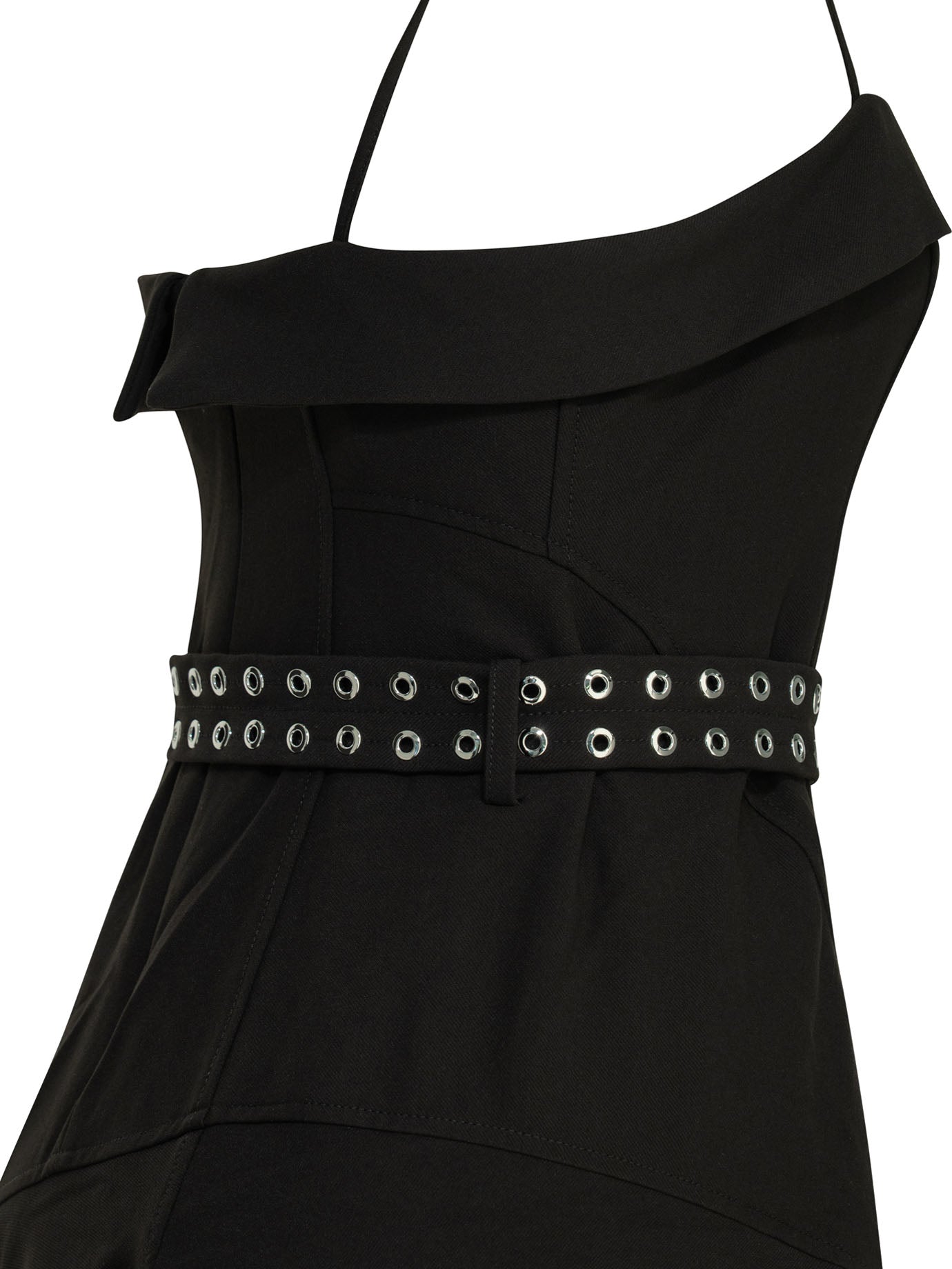 Ganni Asymmetrical Long Dress
