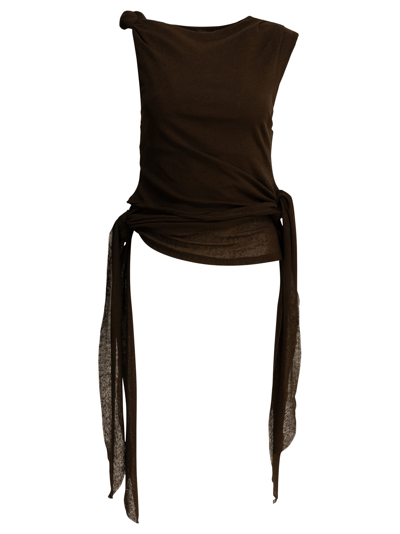 Ganni Draped Tank Top