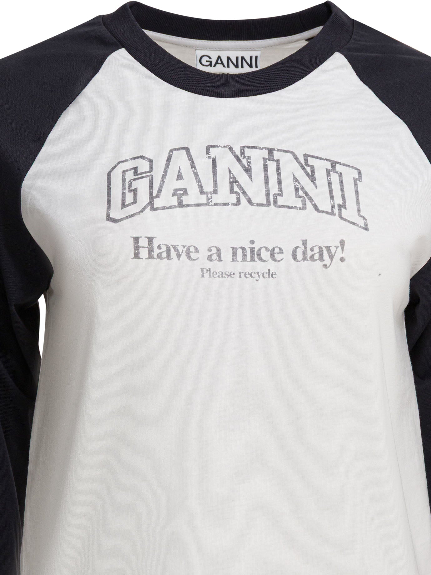 Ganni Baseball T-Shirt