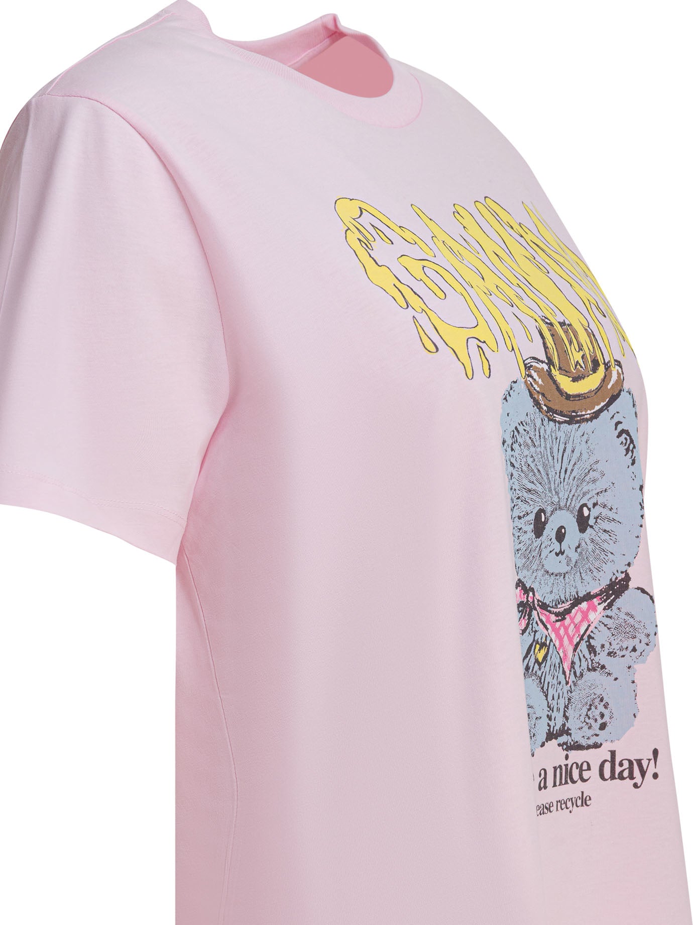 Ganni Bear Cotton T-Shirt