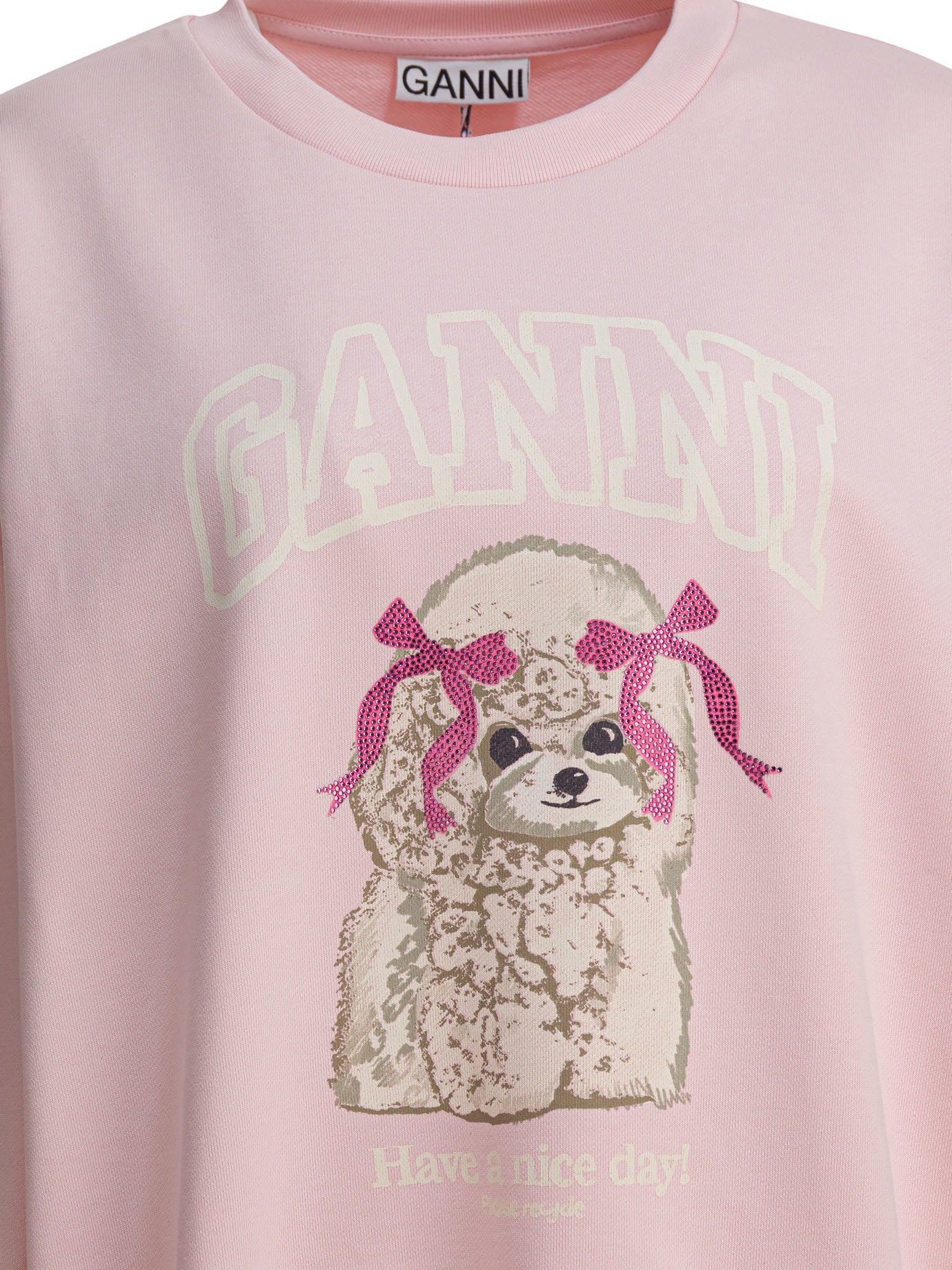 Ganni Puddle Crewneck Sweatshirt