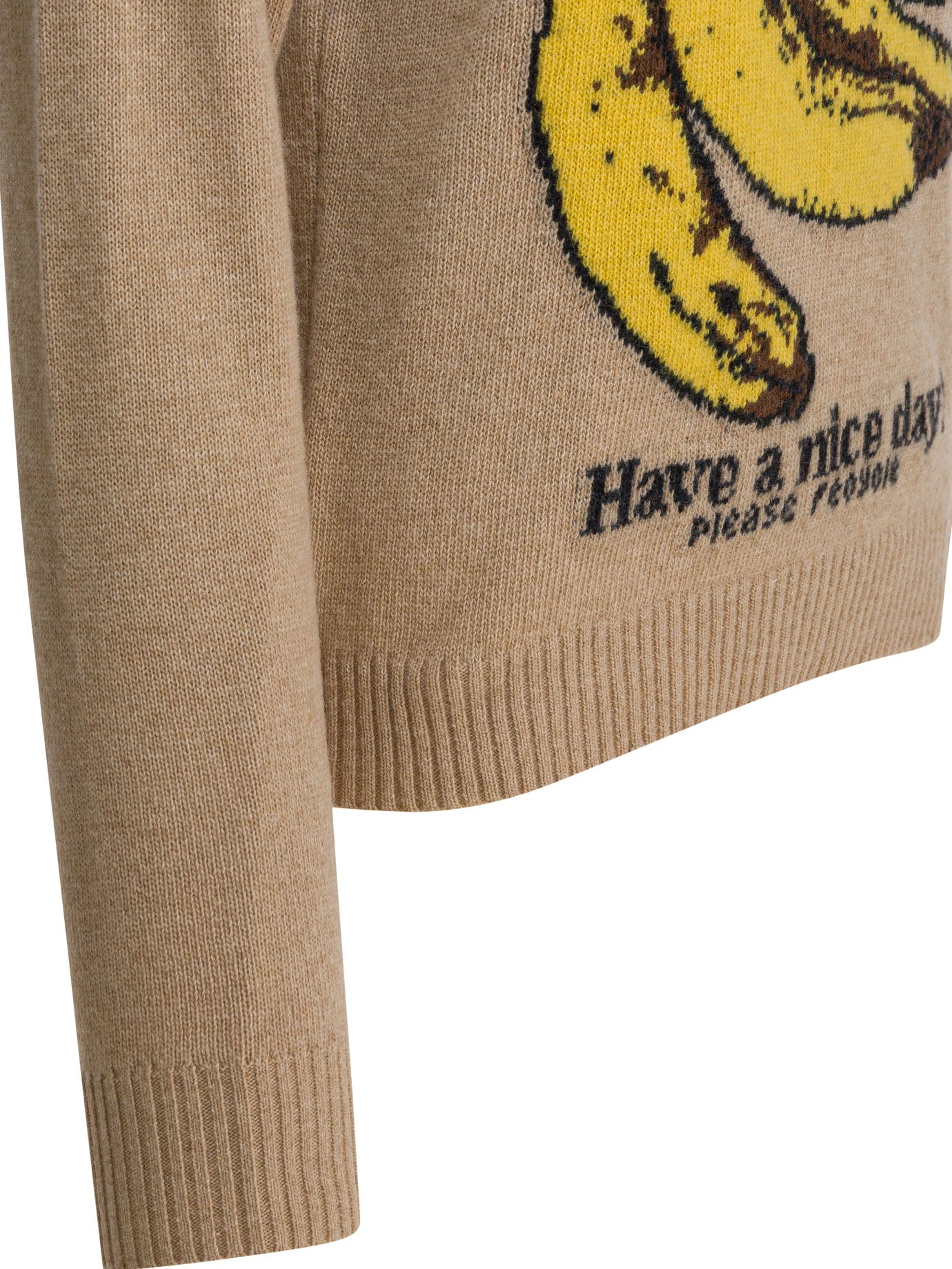 Ganni Wool Crew Neck Sweater