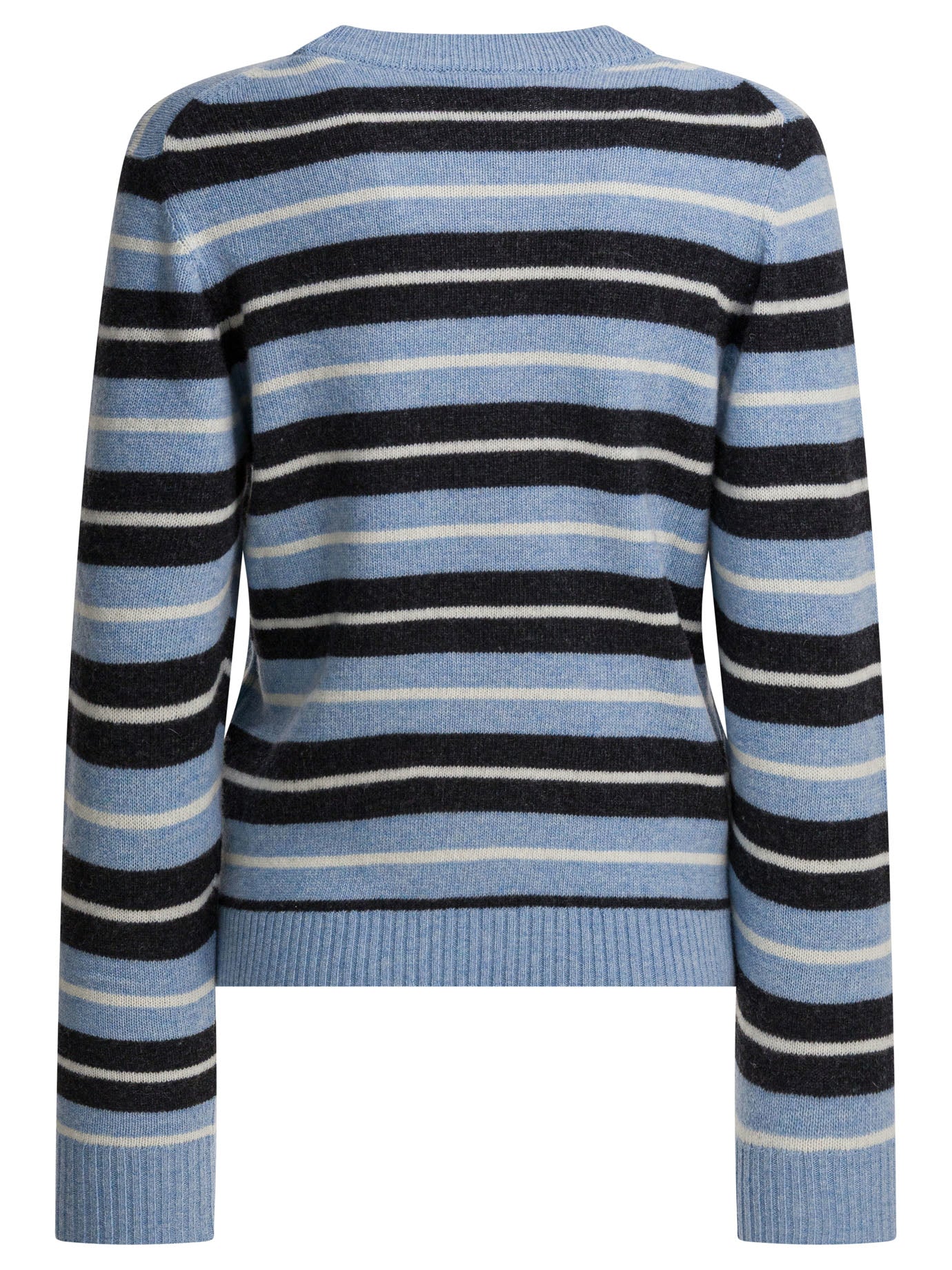 Ganni Wool Sweater With Print