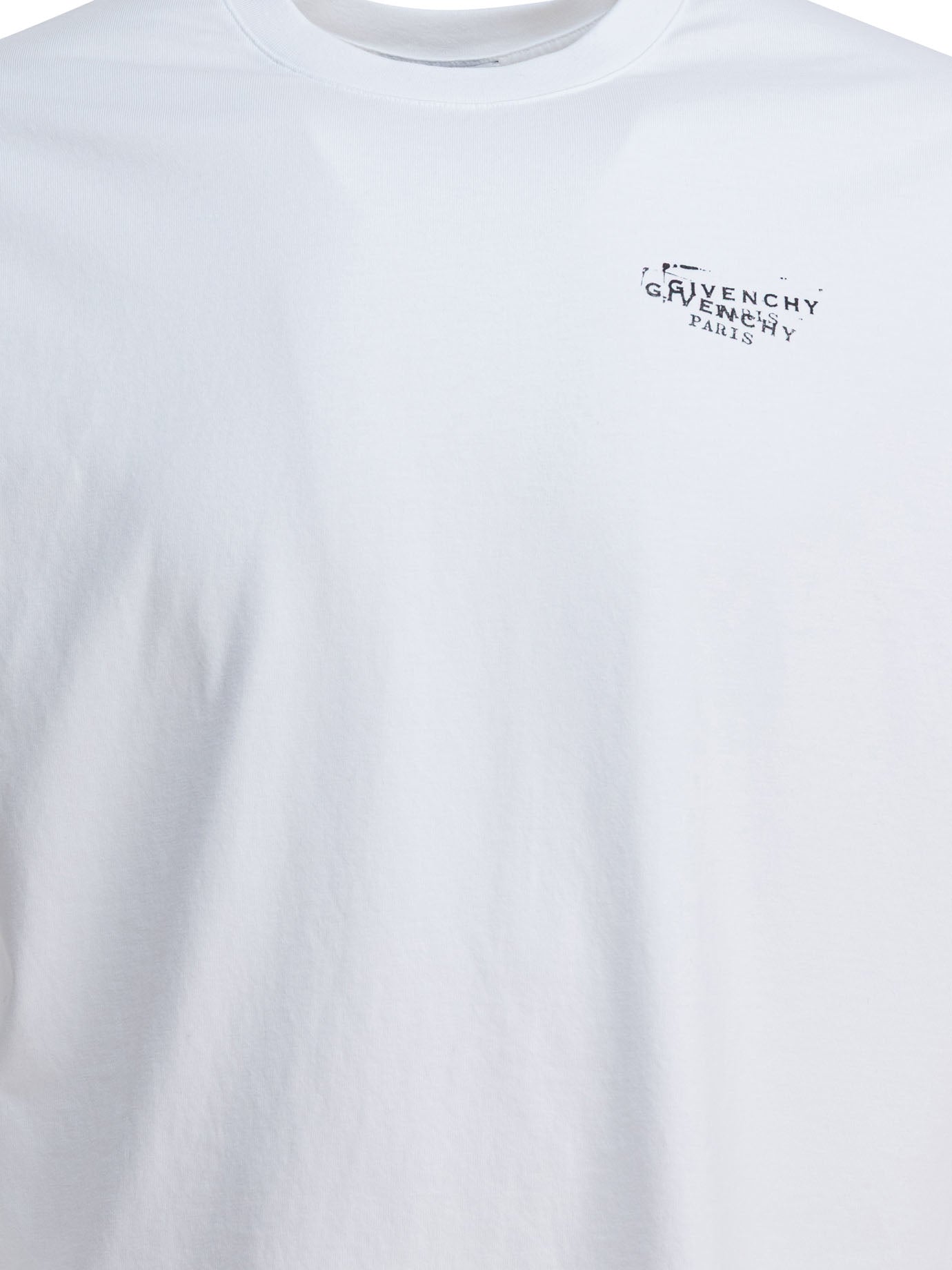 Givenchy Cotton T-Shirt With Logo
