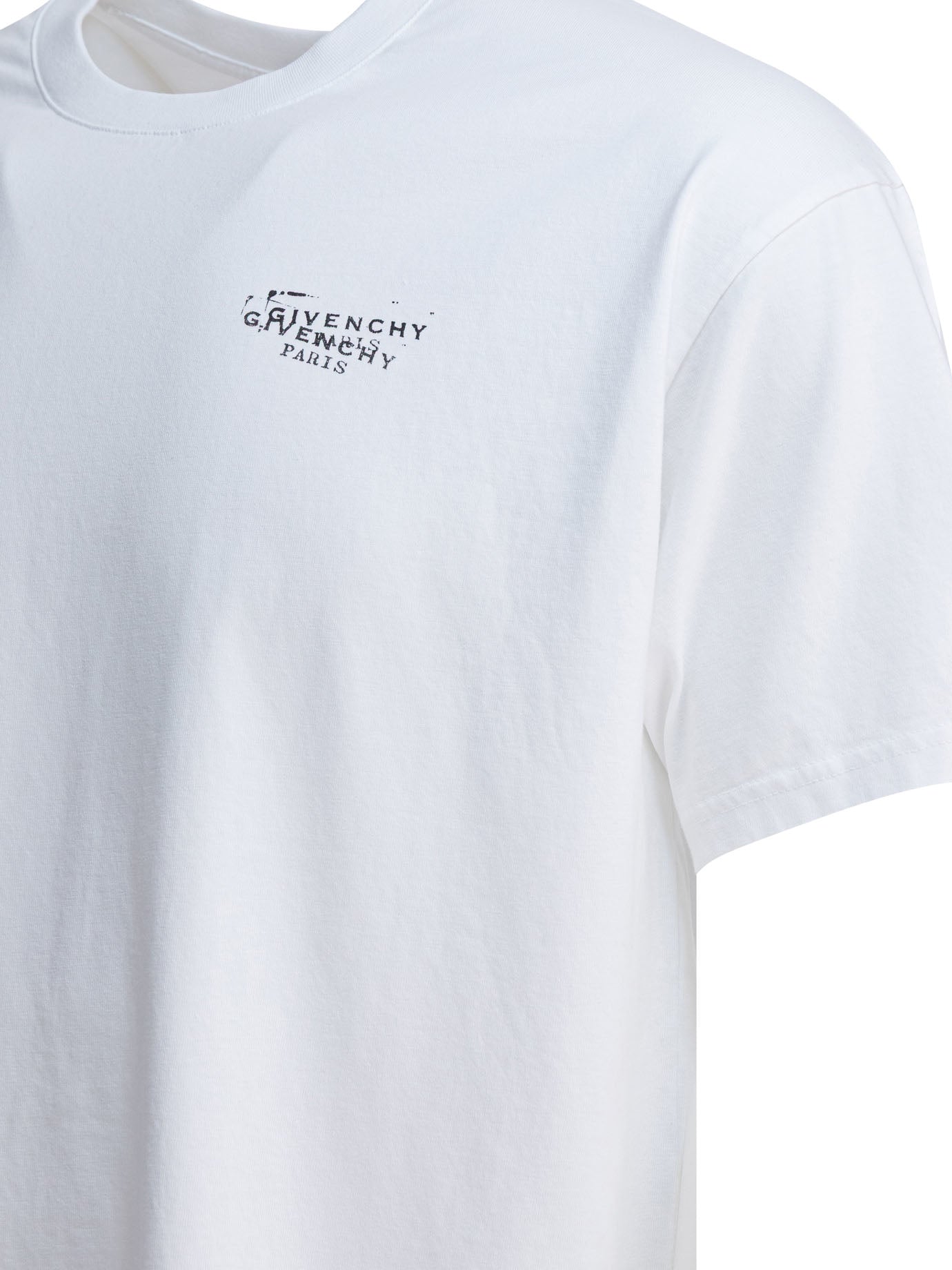 Givenchy Cotton T-Shirt With Logo