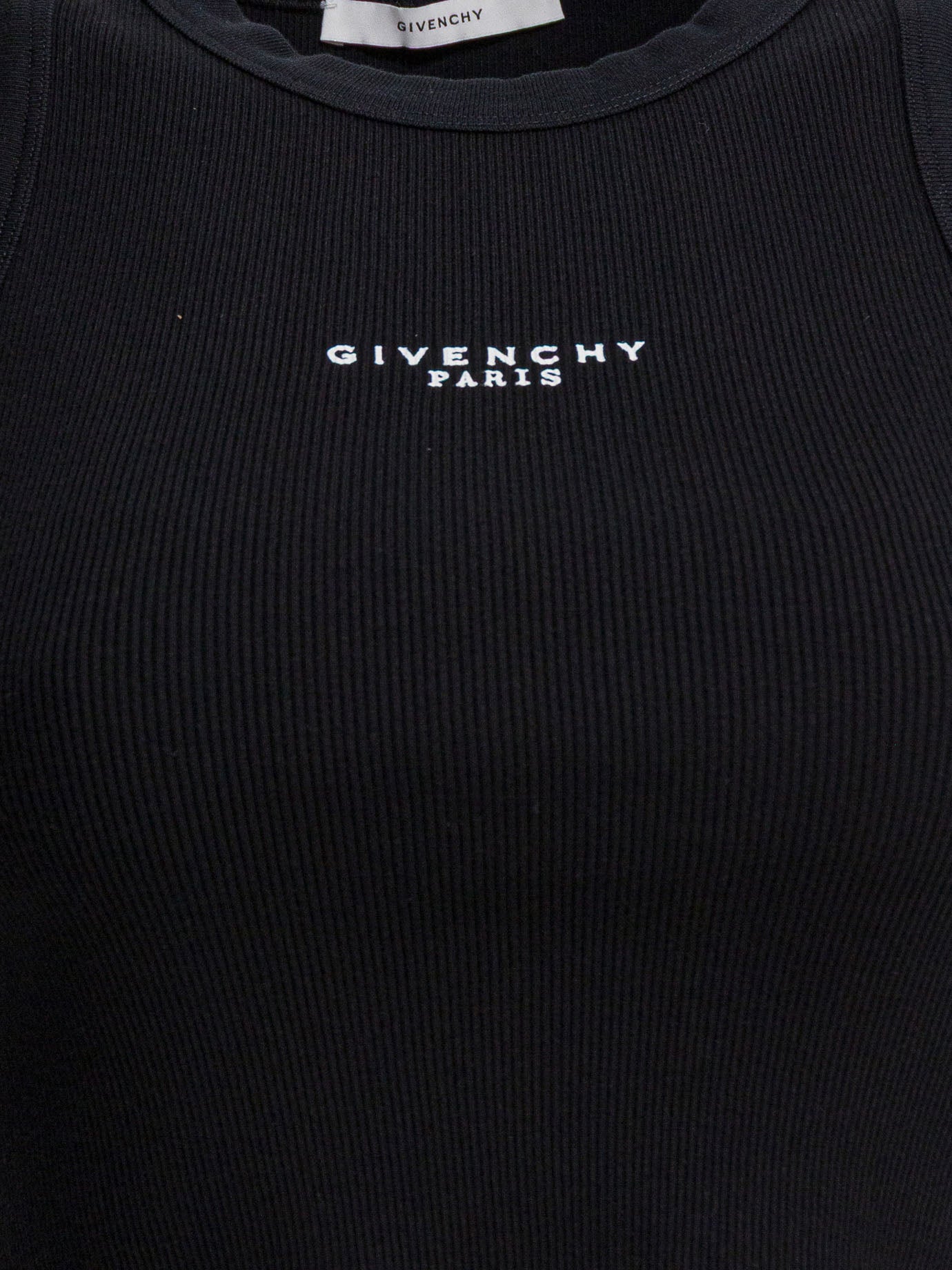 Givenchy Cropped Tank Top With Logo