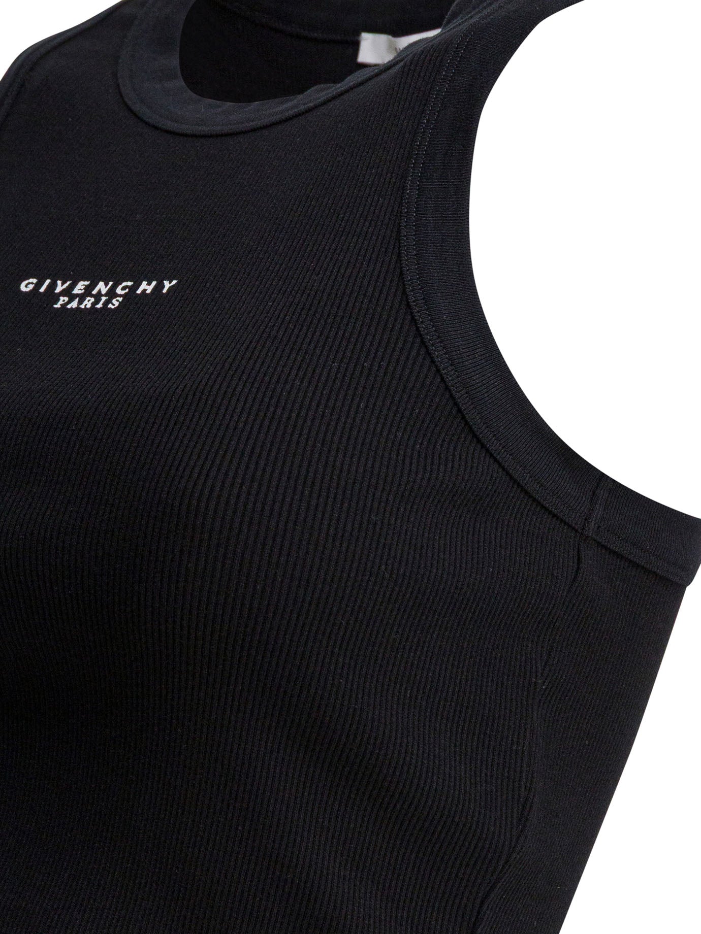 Givenchy Cropped Tank Top With Logo