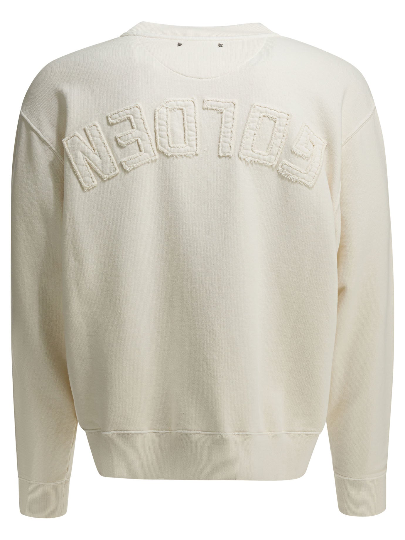 Golden Goose Crewneck Sweatshirt With Reverse Logo