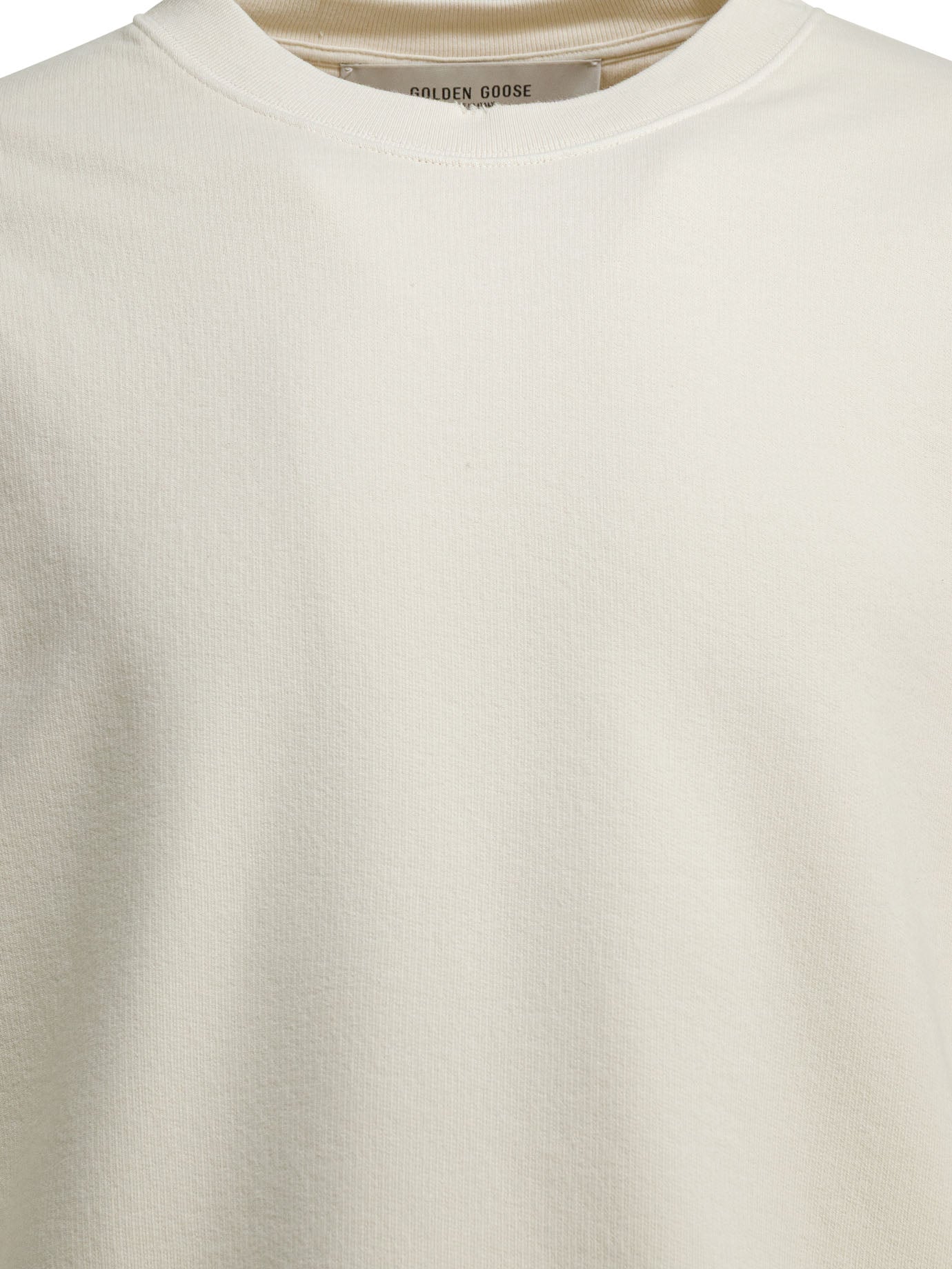 Golden Goose Crewneck Sweatshirt With Reverse Logo