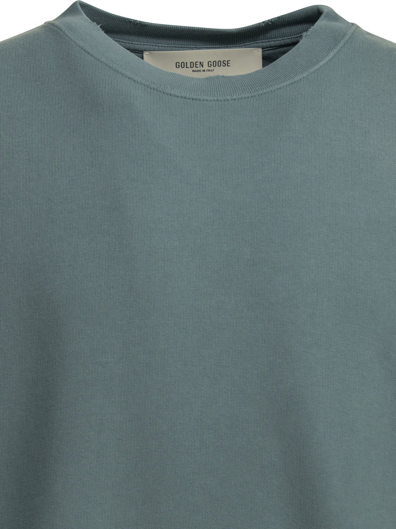 Golden Goose Crewneck Sweatshirt With Reverse Logo