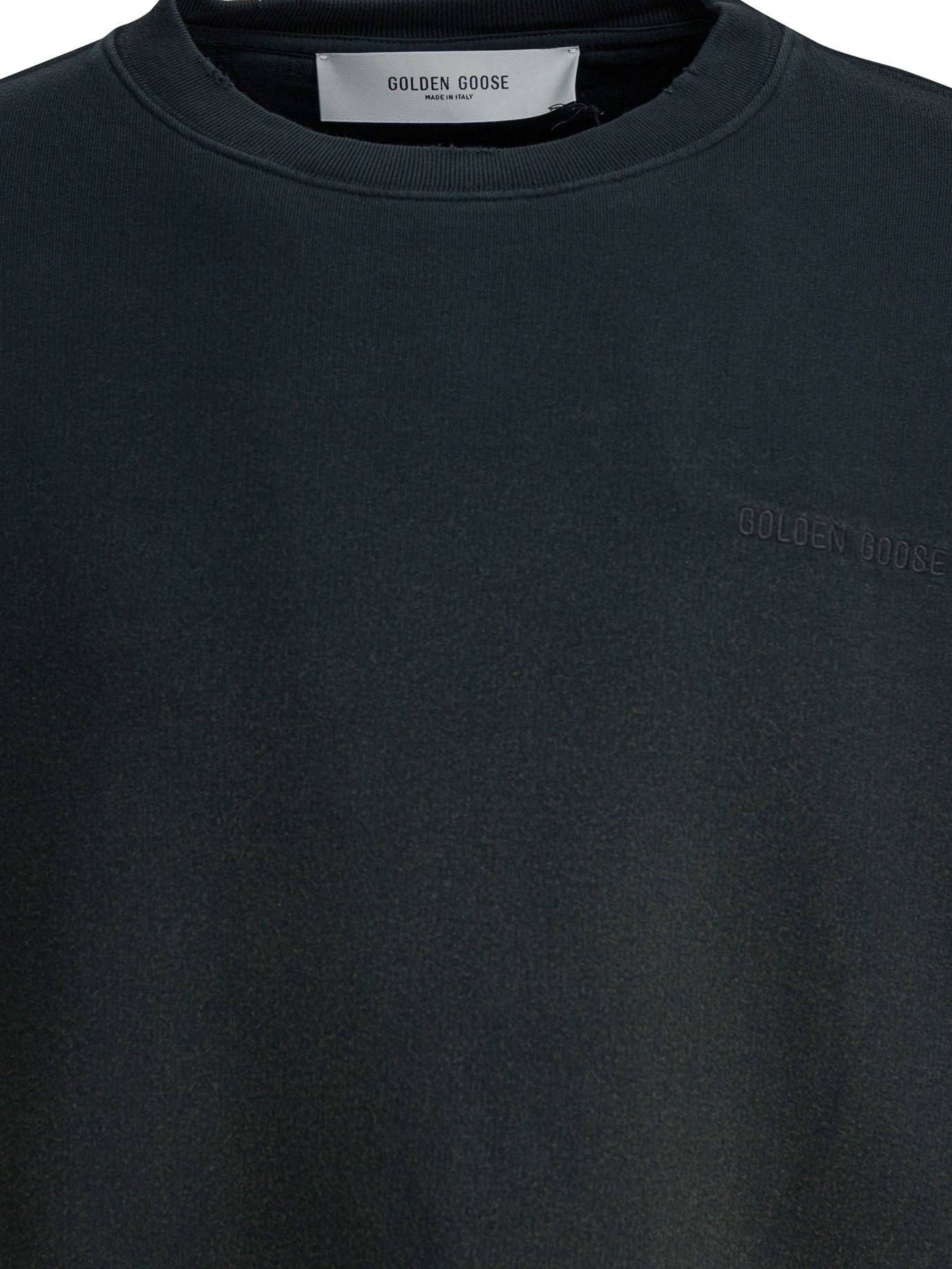 Golden Goose Vintage Effect Crewneck Sweatshirt