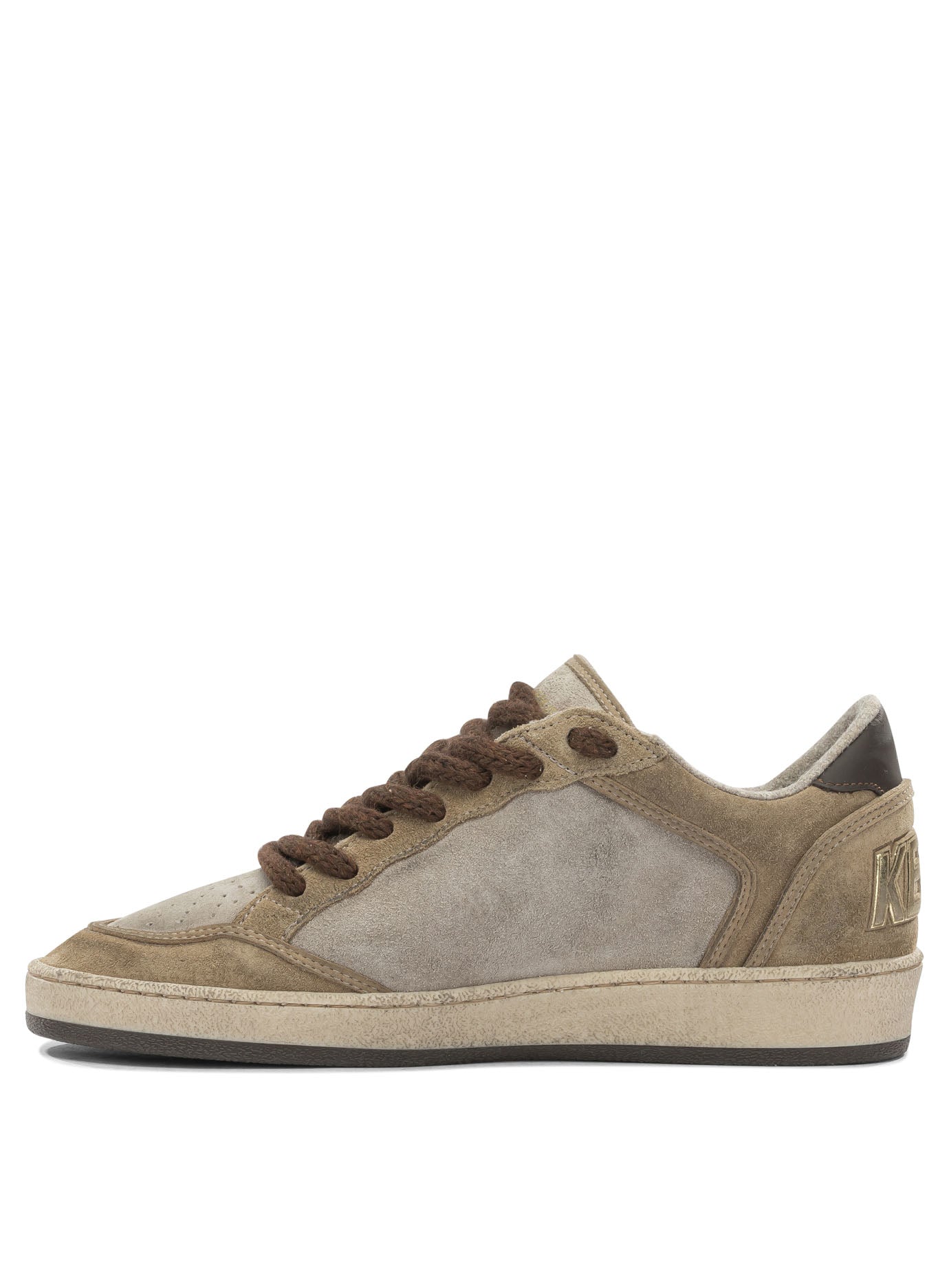 Golden Goose Ballstar Suede Low-Top Sneakers