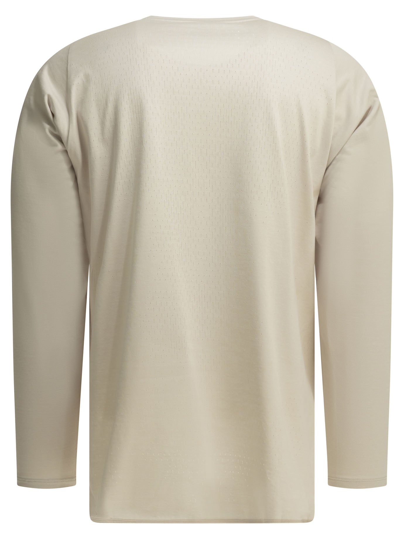 Goldwin Paneled Mesh L/S Crew-Neck T-Shirt