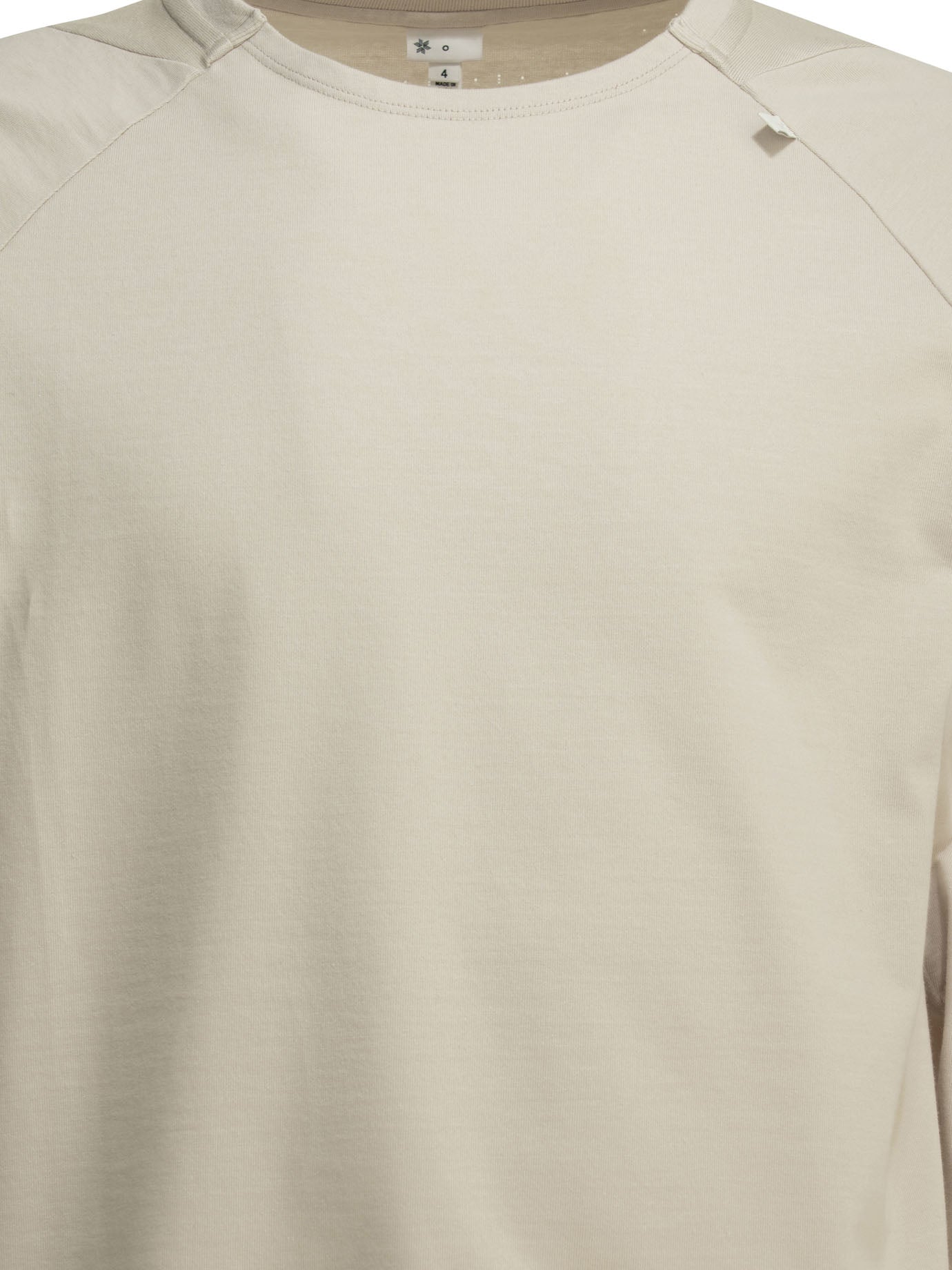 Goldwin Paneled Mesh L/S Crew-Neck T-Shirt