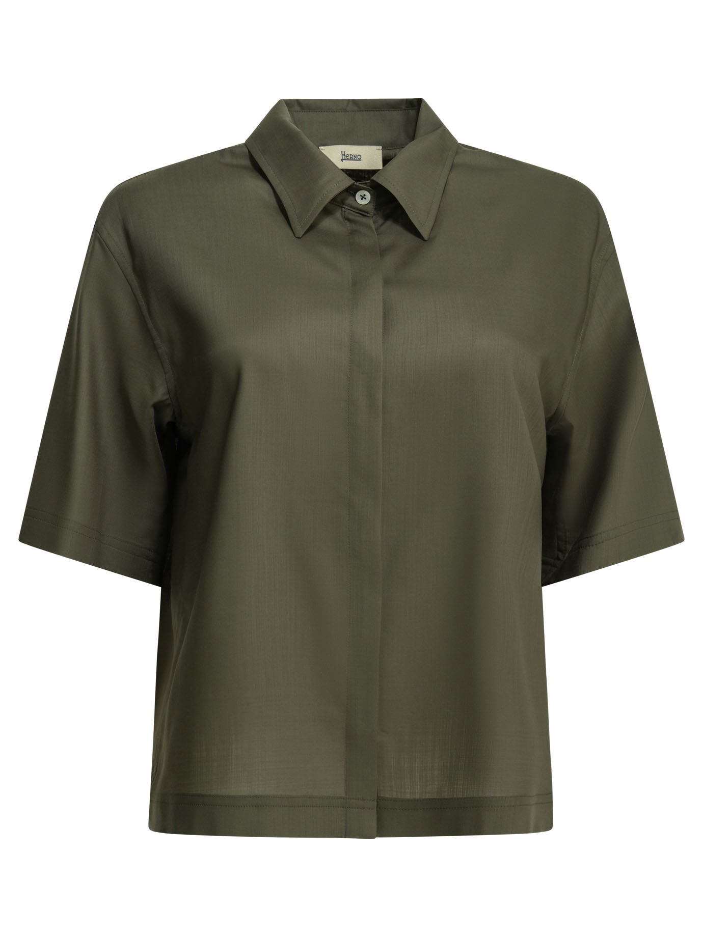 Herno Virgin Wool Casual Shirt