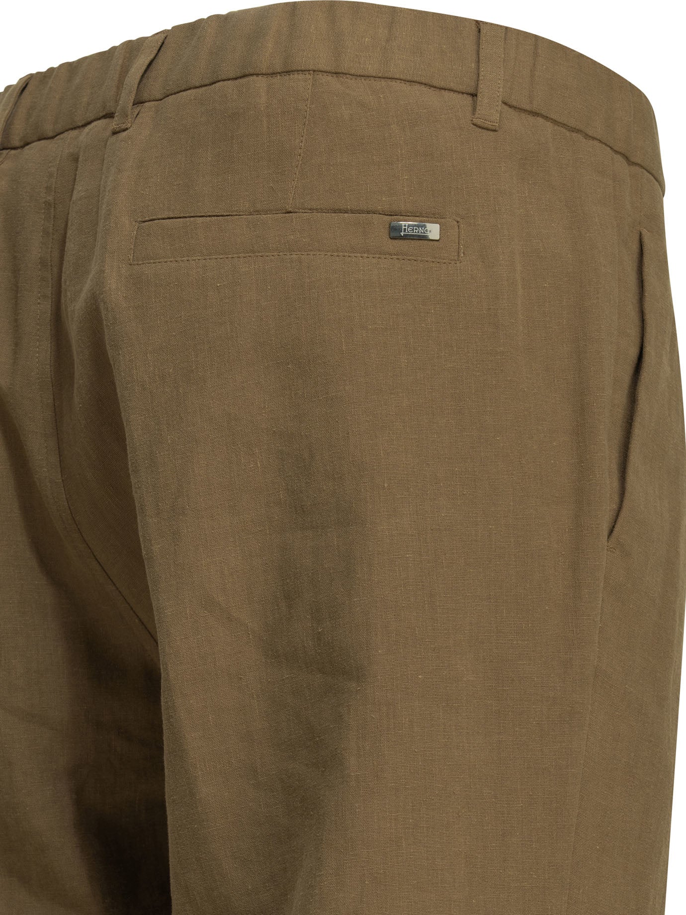 Herno Casual Linen Pants