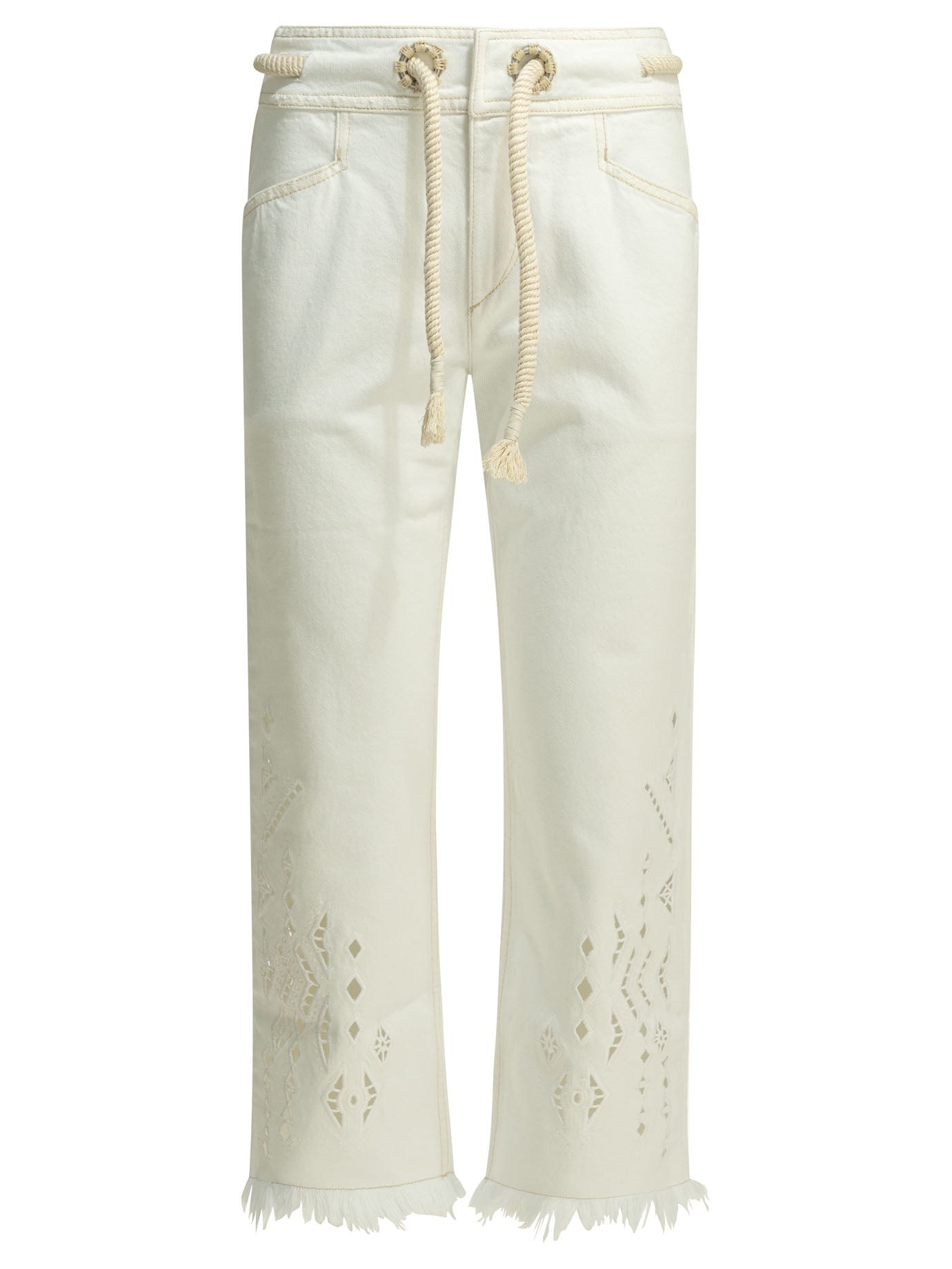 Isabel Marant Alison Straight-Leg Jeans