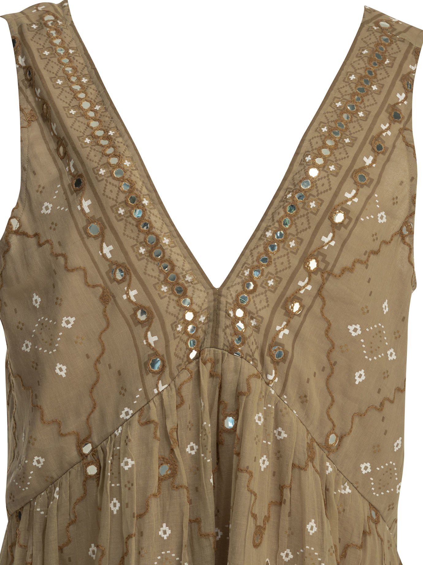 Juliet Dunn Short A-Line Dress