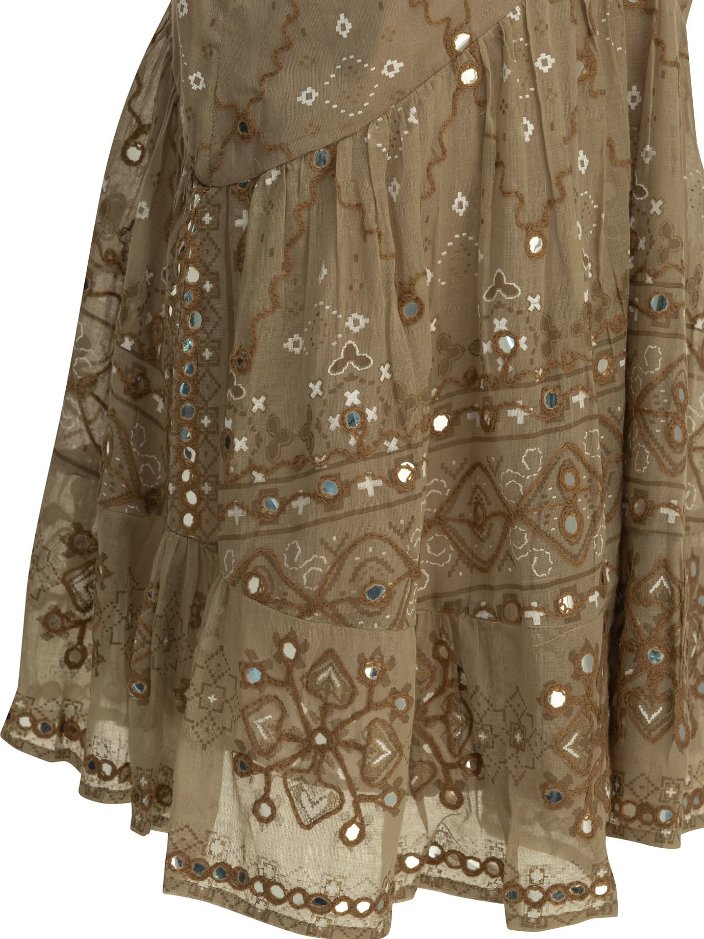 Juliet Dunn Short A-Line Dress