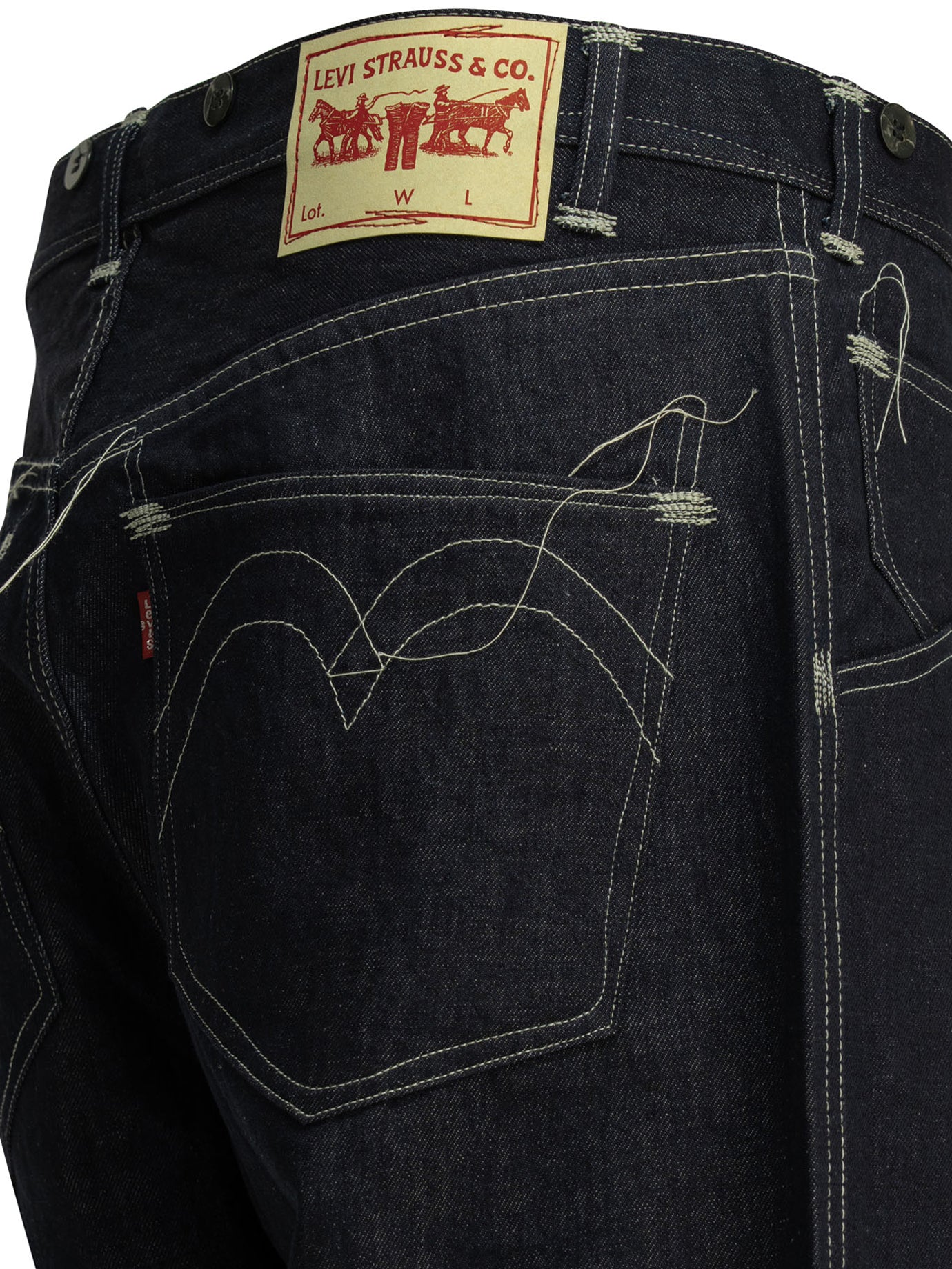 Junya Watanabe MAN Junya Watanabe Man X Levi'S® 5-Pocket Workwear Jeans Wide Leg Jeans